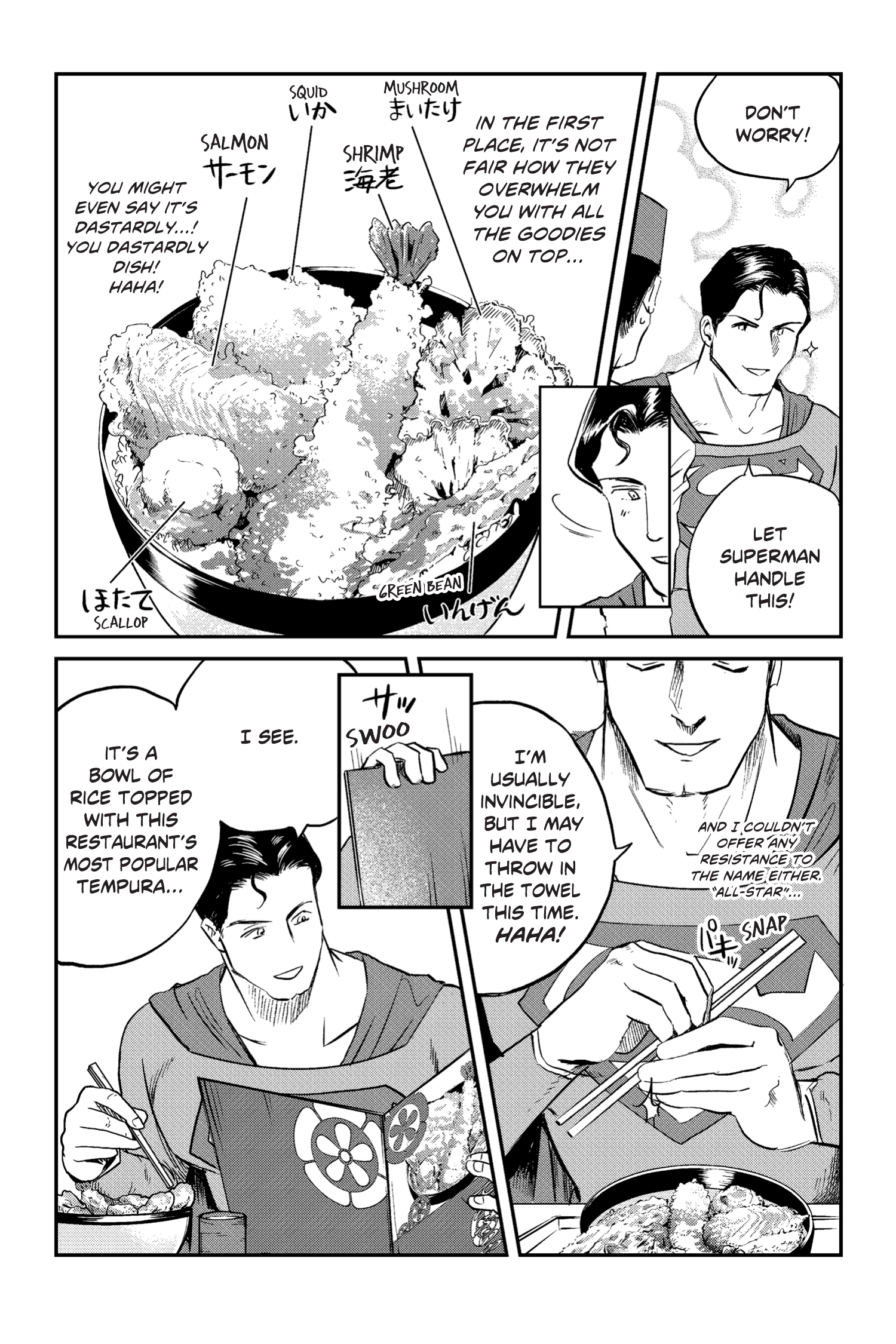 Read online Superman vs. Meshi comic -  Issue #3 - 12