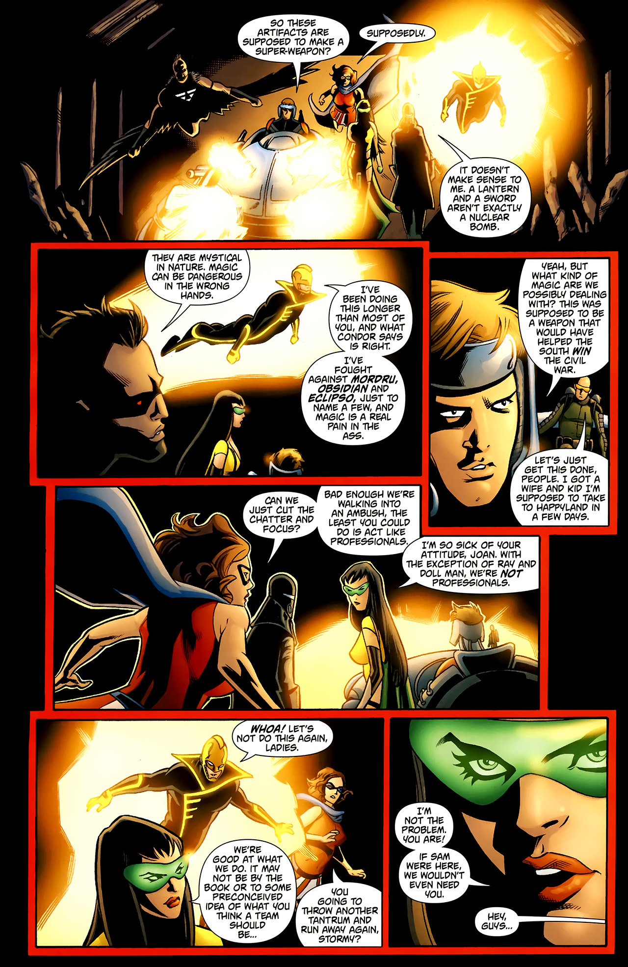 Read online Freedom Fighters (2010) comic -  Issue #7 - 11
