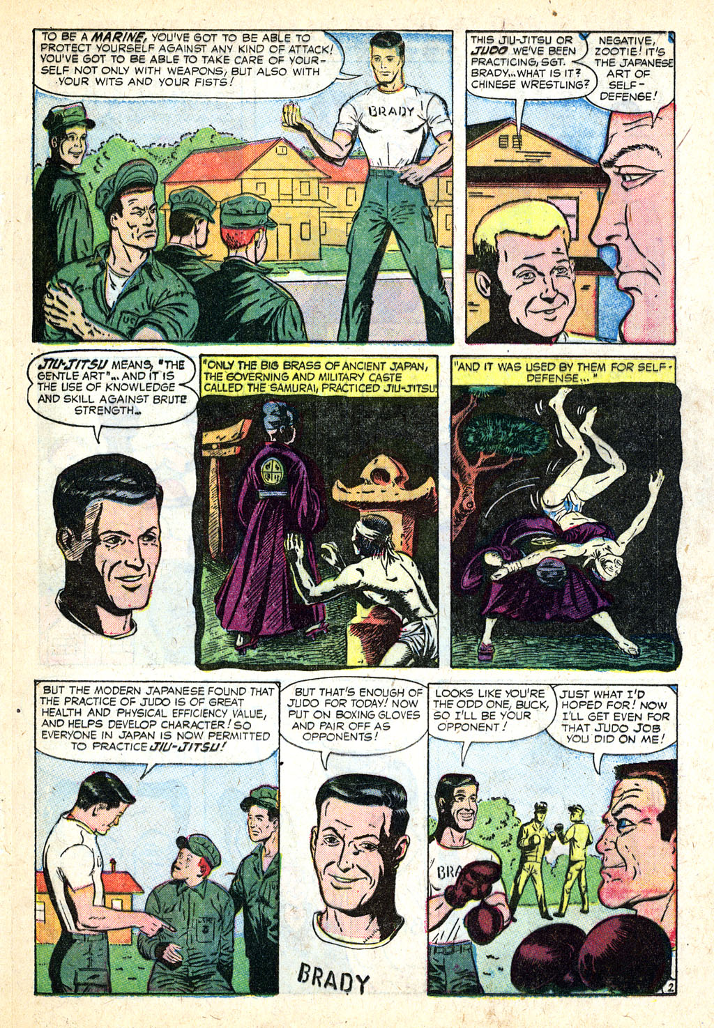 Read online Marines in Action comic -  Issue #6 - 17