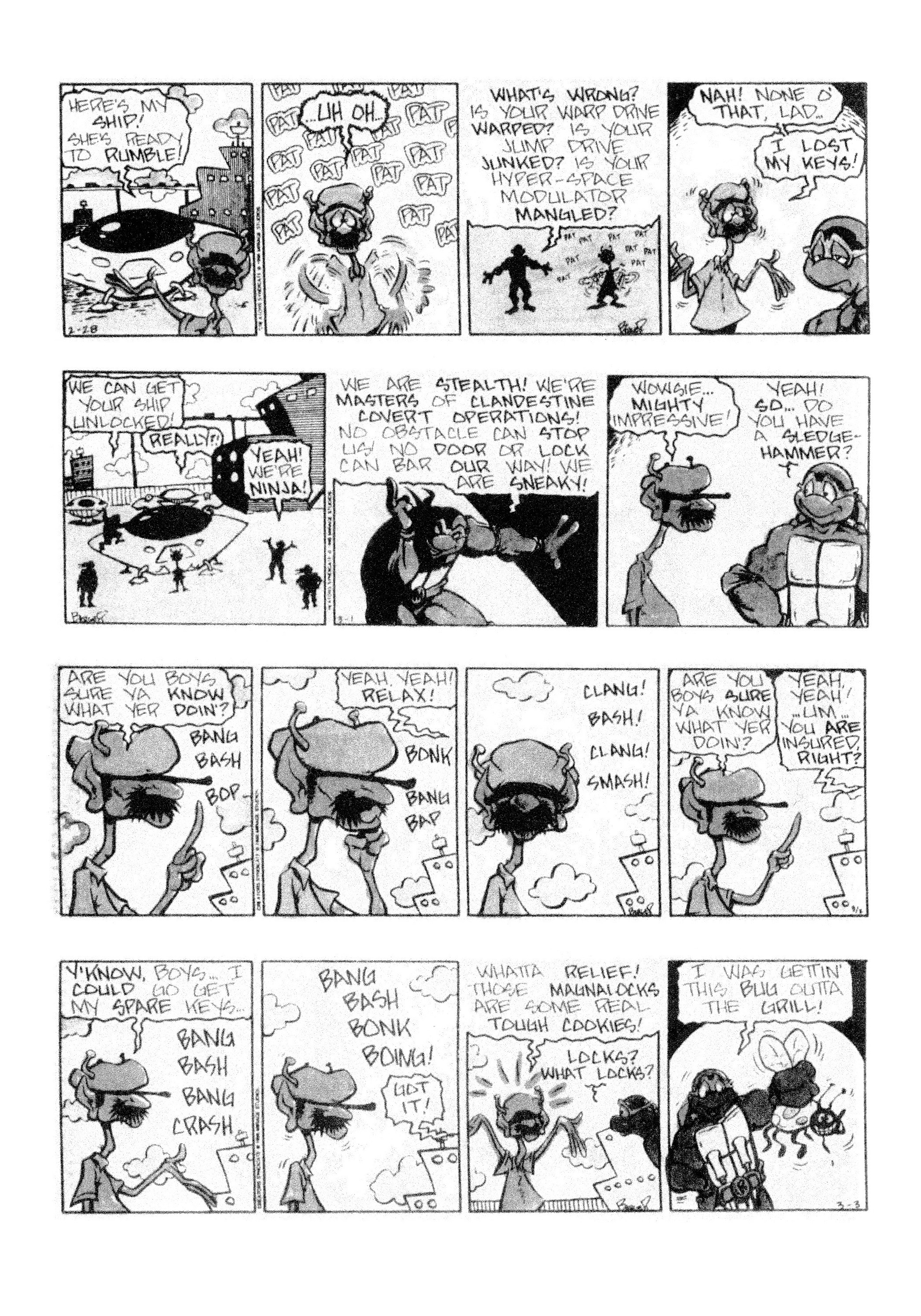Read online Teenage Mutant Ninja Turtles: Complete Newspaper Daily Comic Strip Collection comic -  Issue # TPB 3 (Part 1) - 80