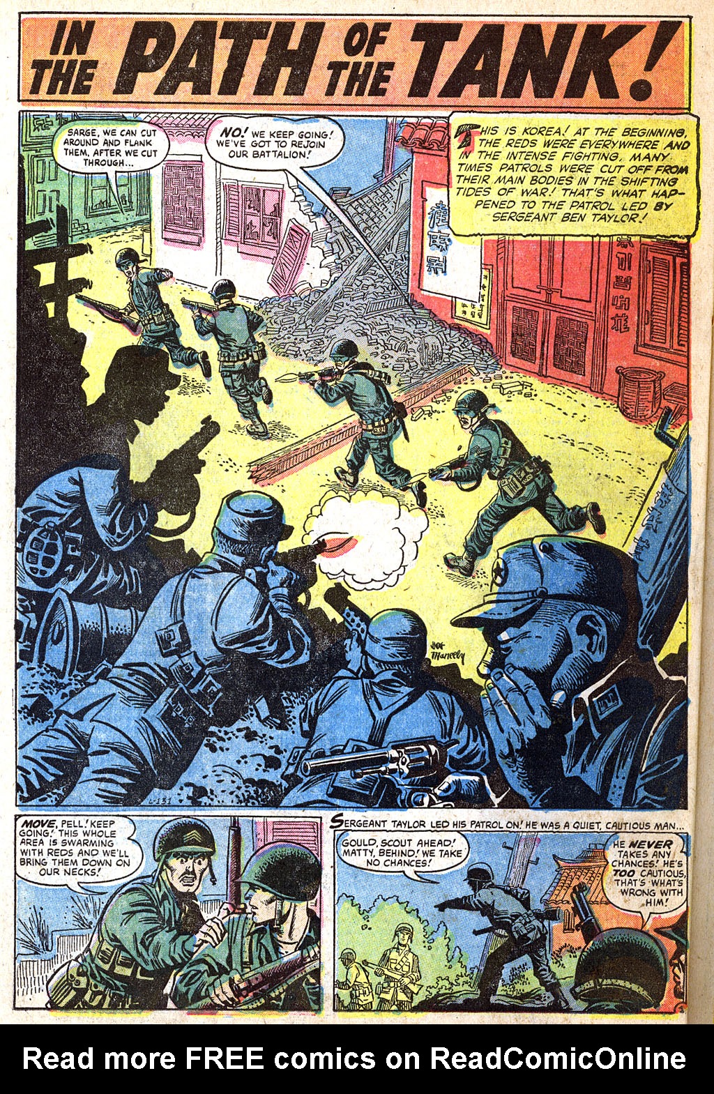 Read online Marines in Action comic -  Issue #11 - 10