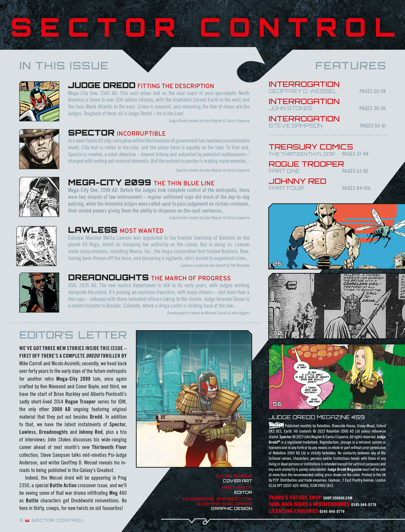Read online Judge Dredd Megazine (Vol. 5) comic -  Issue #459 - 2