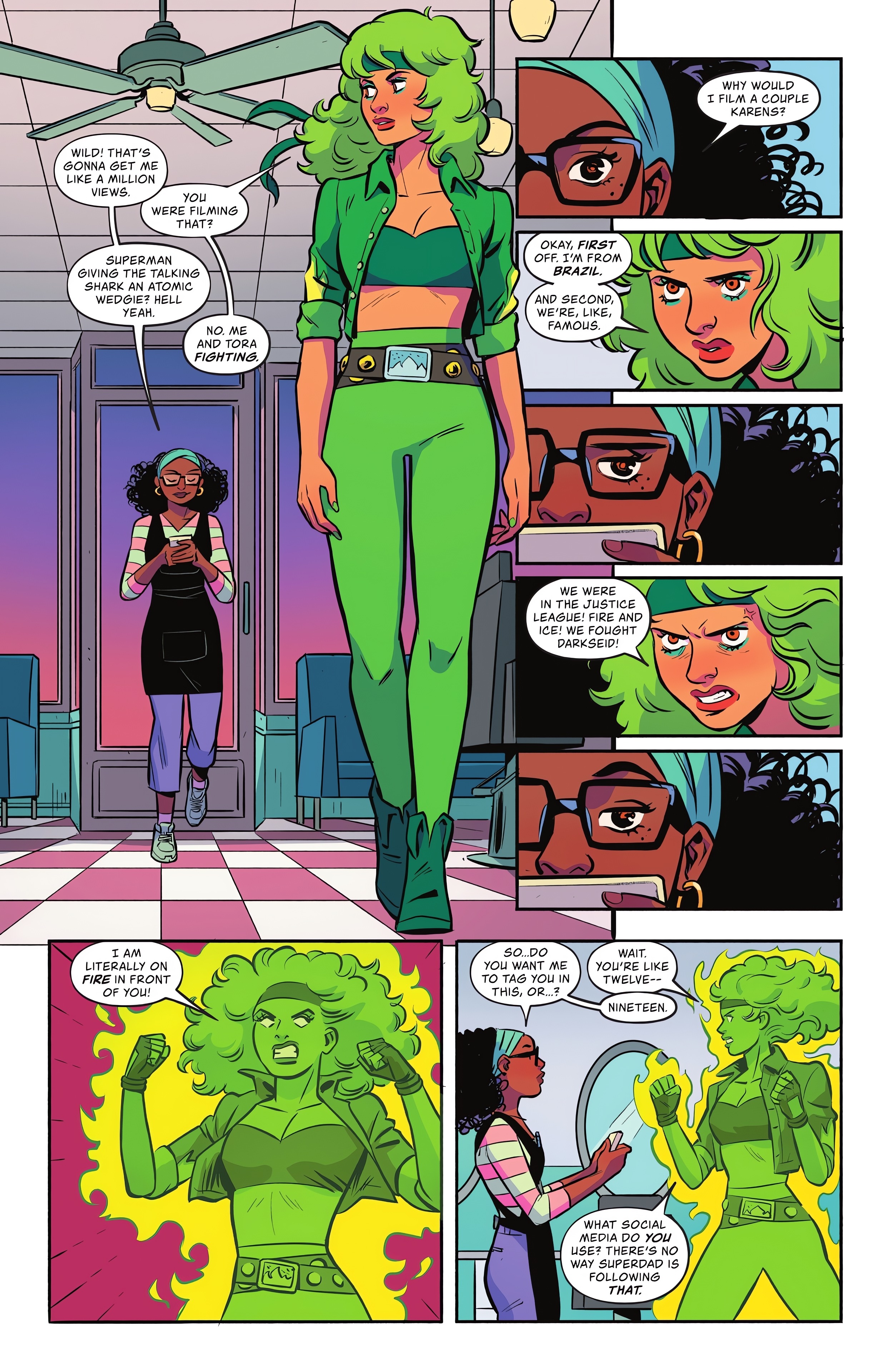 Read online Fire & Ice: Welcome to Smallville comic -  Issue #1 - 18