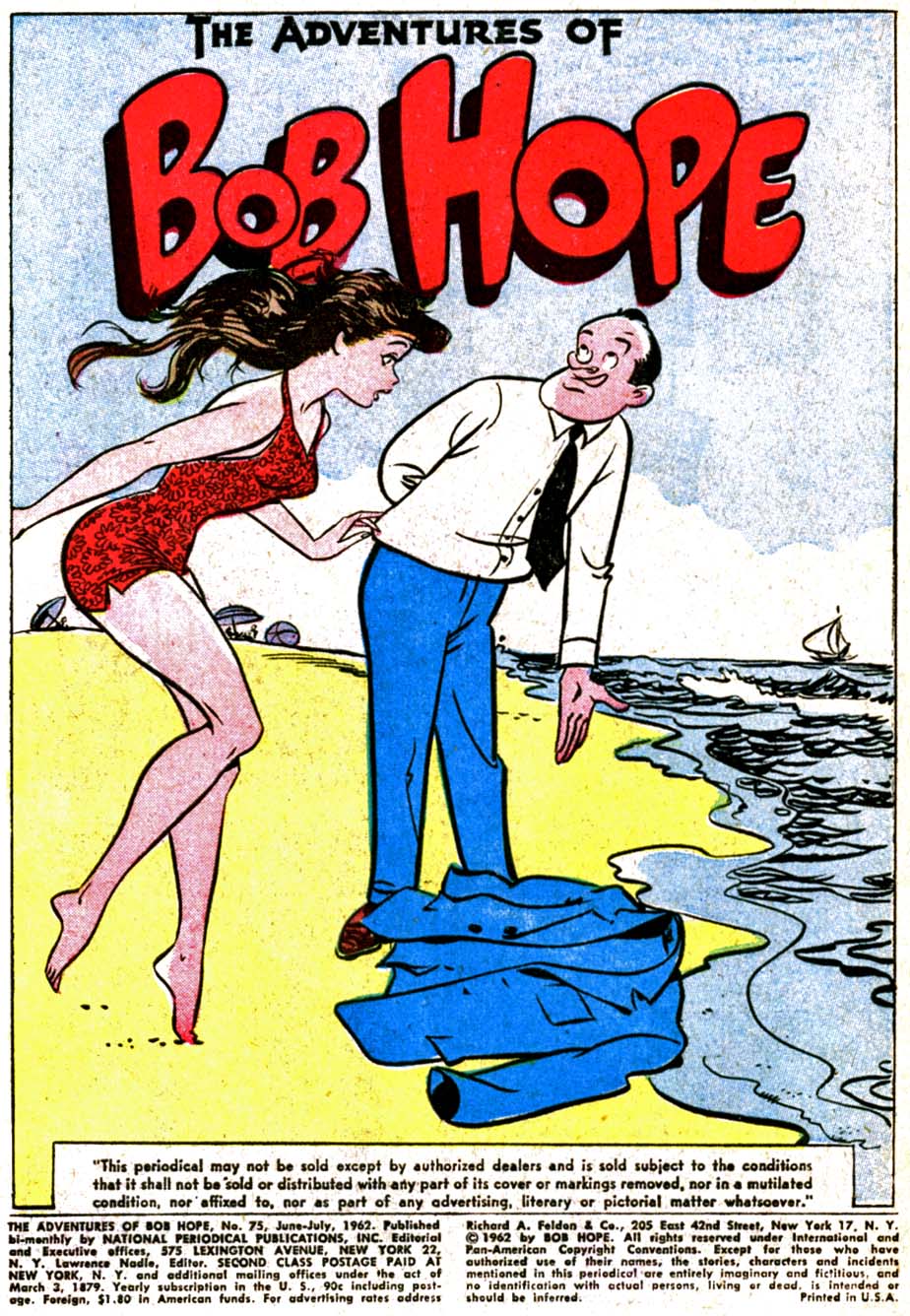 Read online The Adventures of Bob Hope comic -  Issue #75 - 3