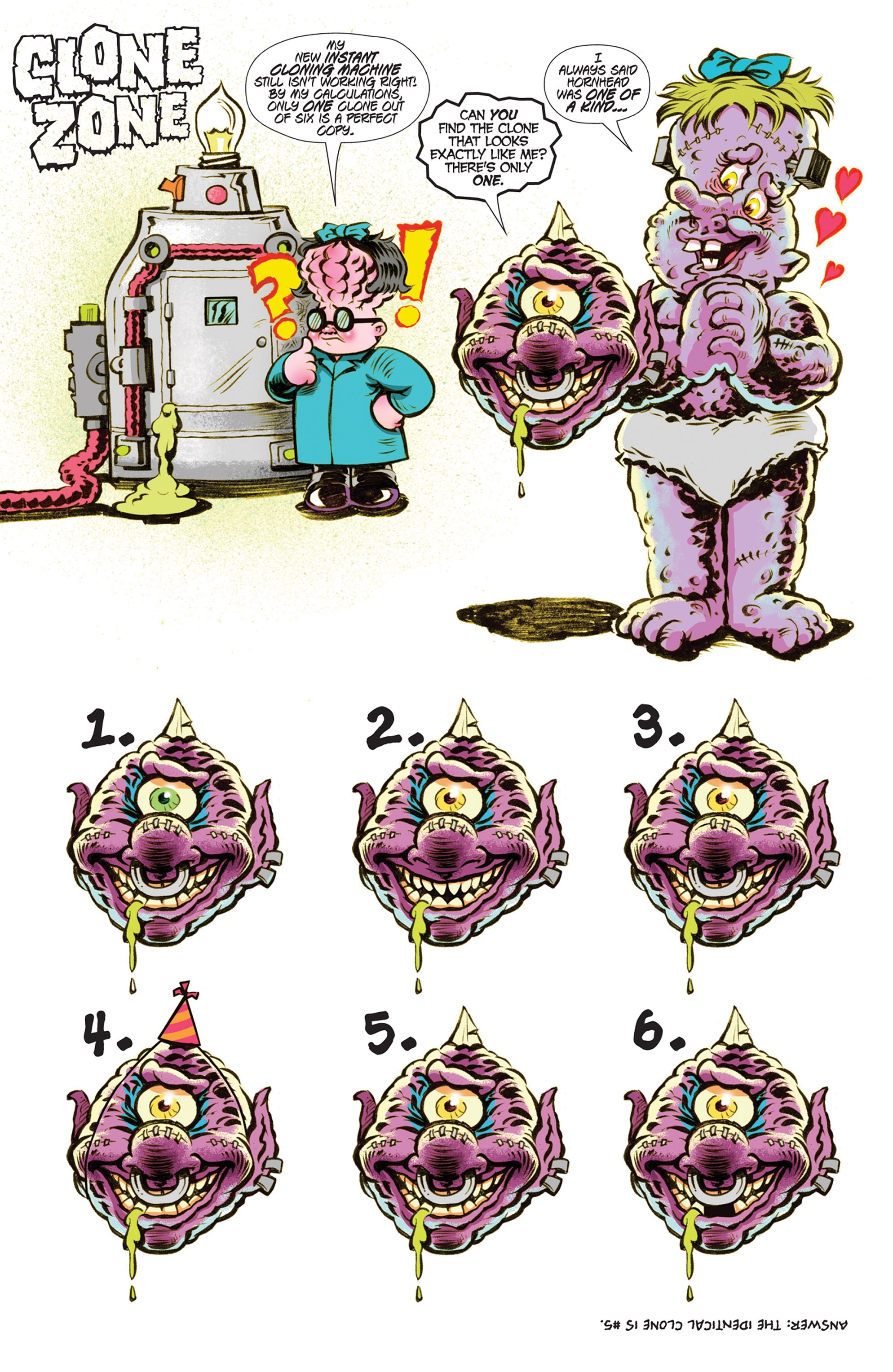 Read online Madballs vs Garbage Pail Kids – Time Again, Slime Again comic -  Issue #4 - 24