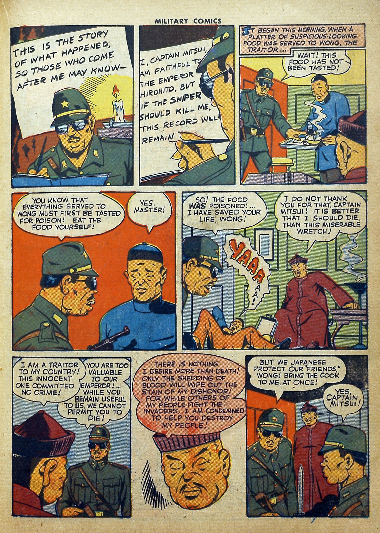 Read online Military Comics comic -  Issue #26 - 23