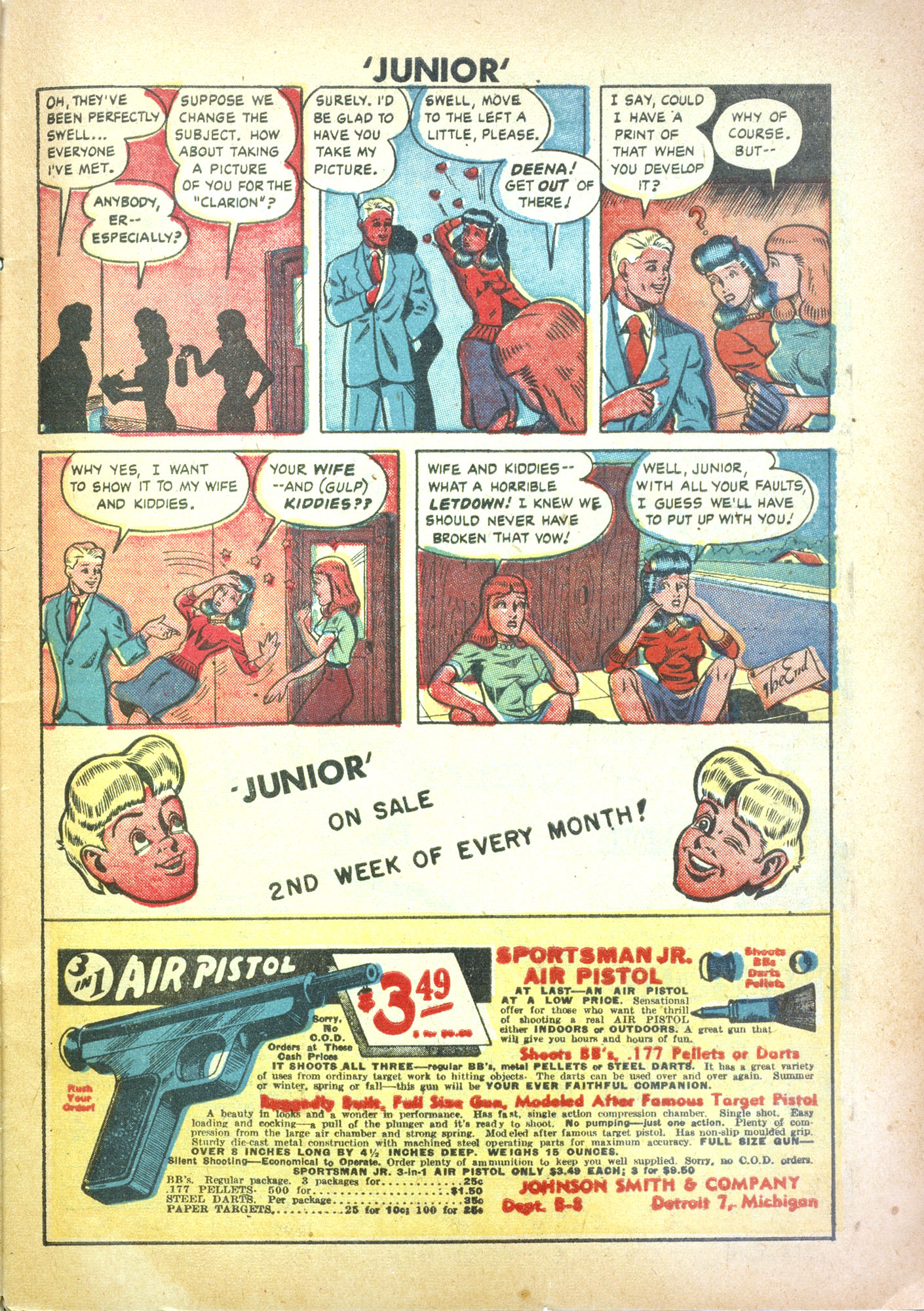 Read online Junior (1947) comic -  Issue #13 - 33