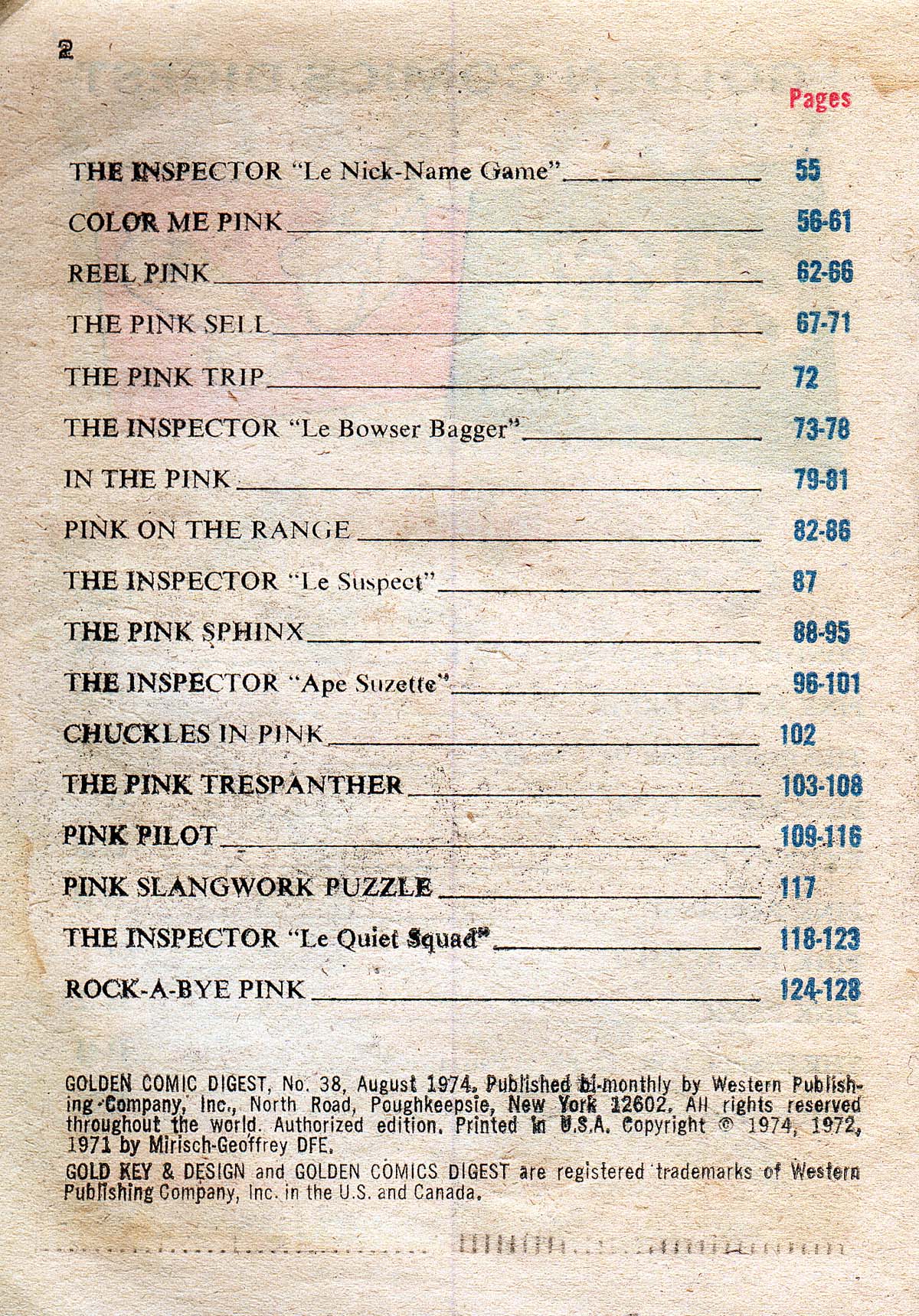 Read online Golden Comics Digest comic -  Issue #38 - 4