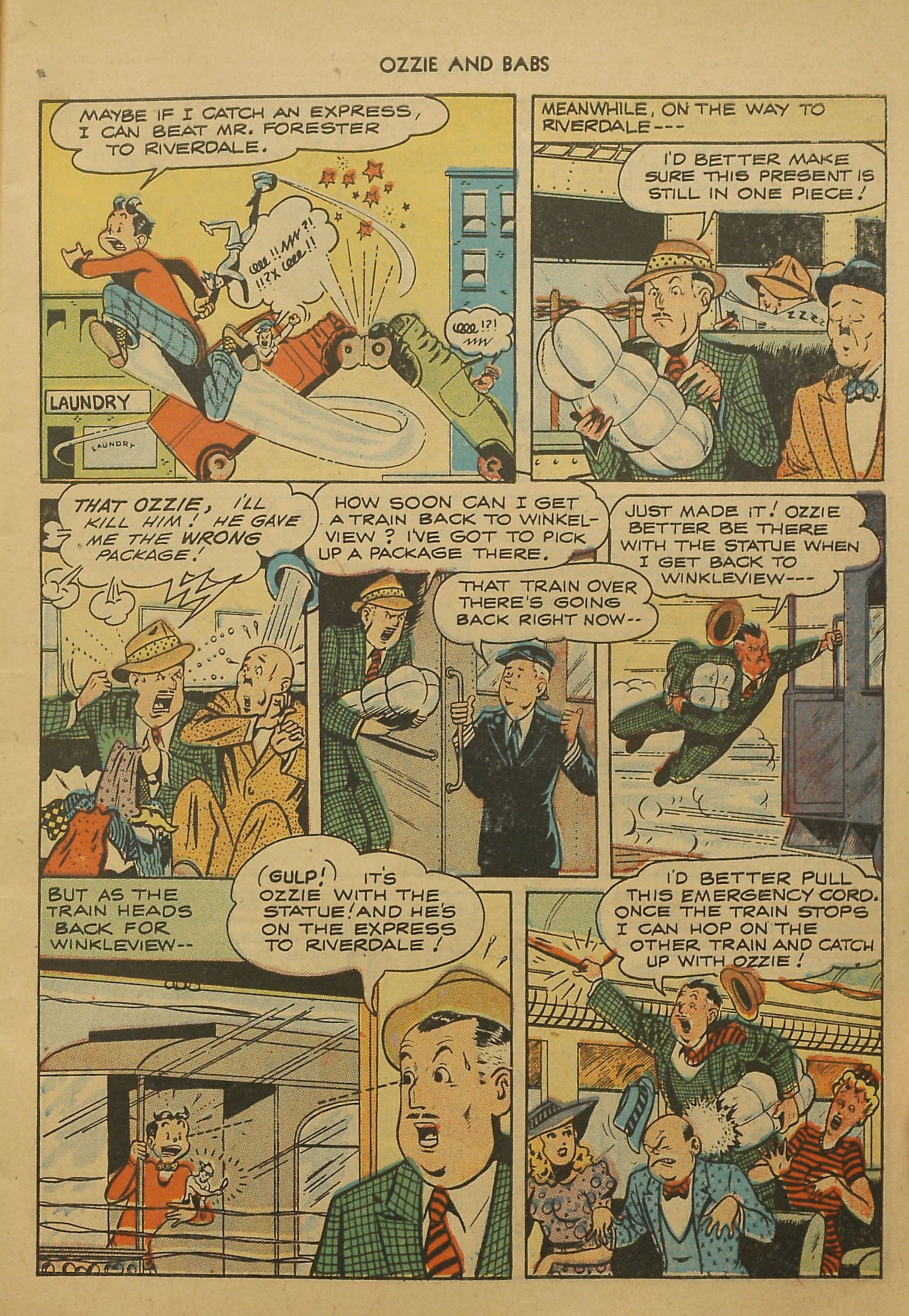Read online Ozzie And Babs comic -  Issue #2 - 7