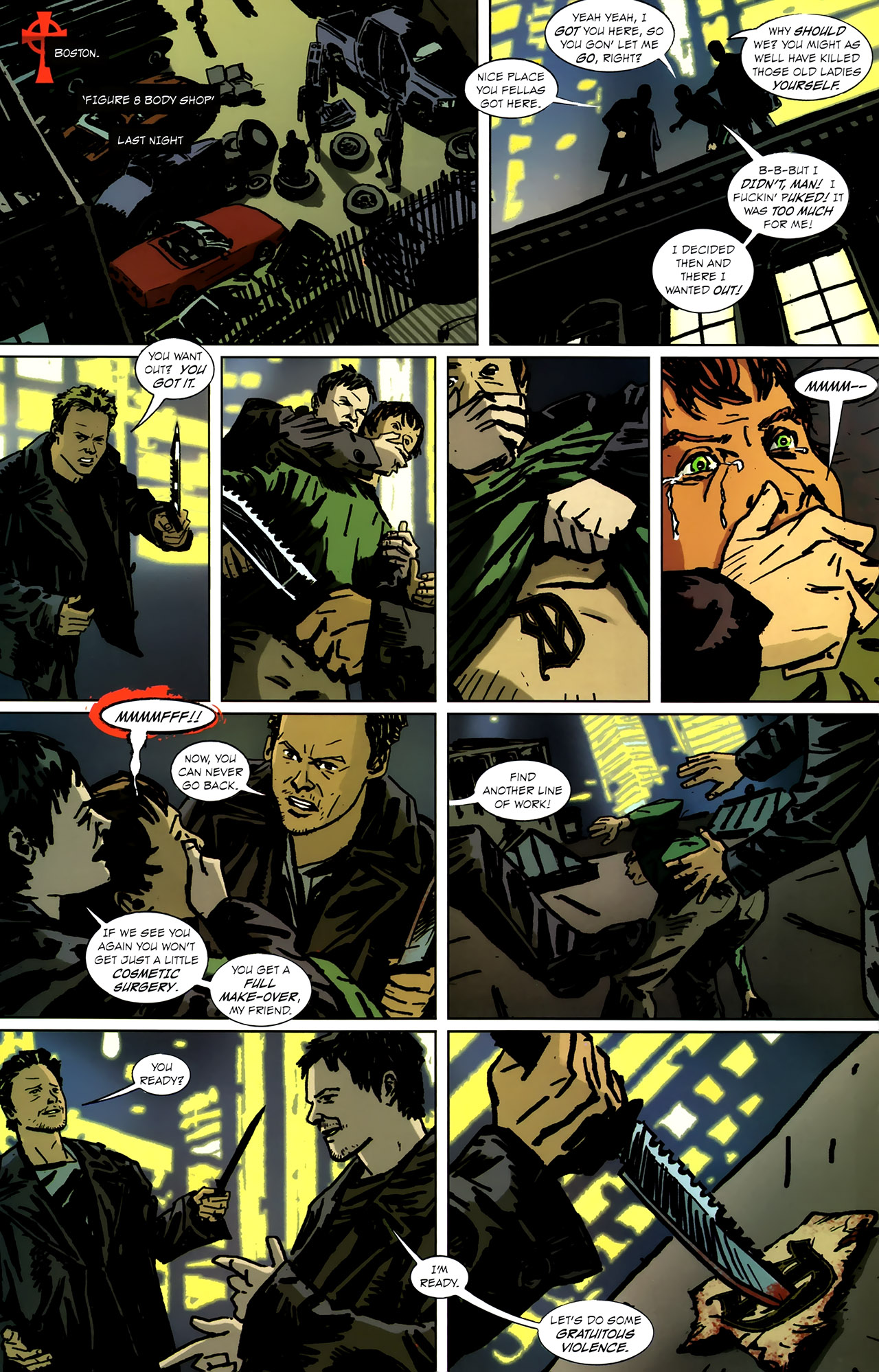 Read online The Boondock Saints: ''In Nomine Patris'' Volume 1 comic -  Issue #1 - 22