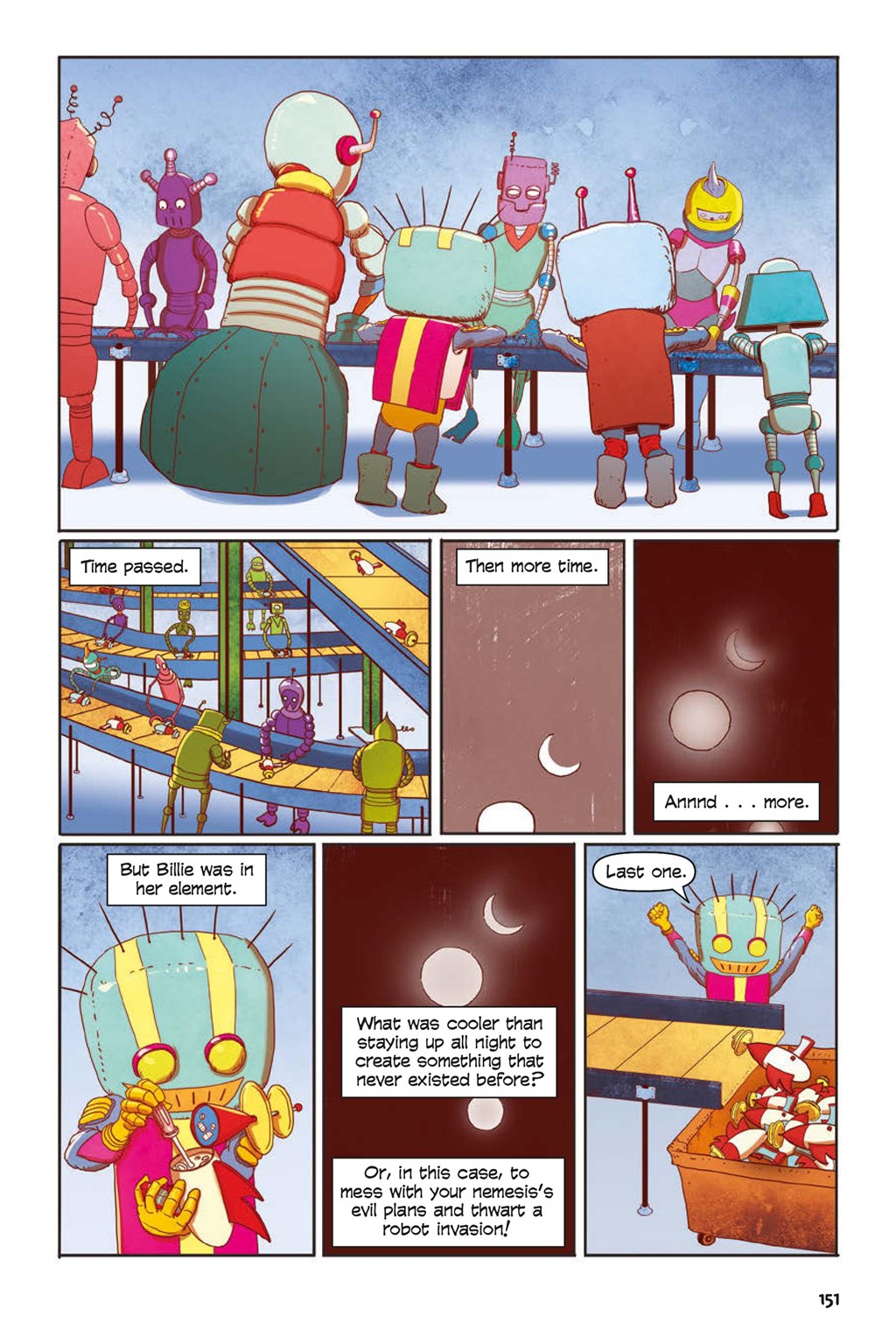 Read online Billie Blaster and the Robot Army From Outer Space comic -  Issue # TPB (Part 2) - 60