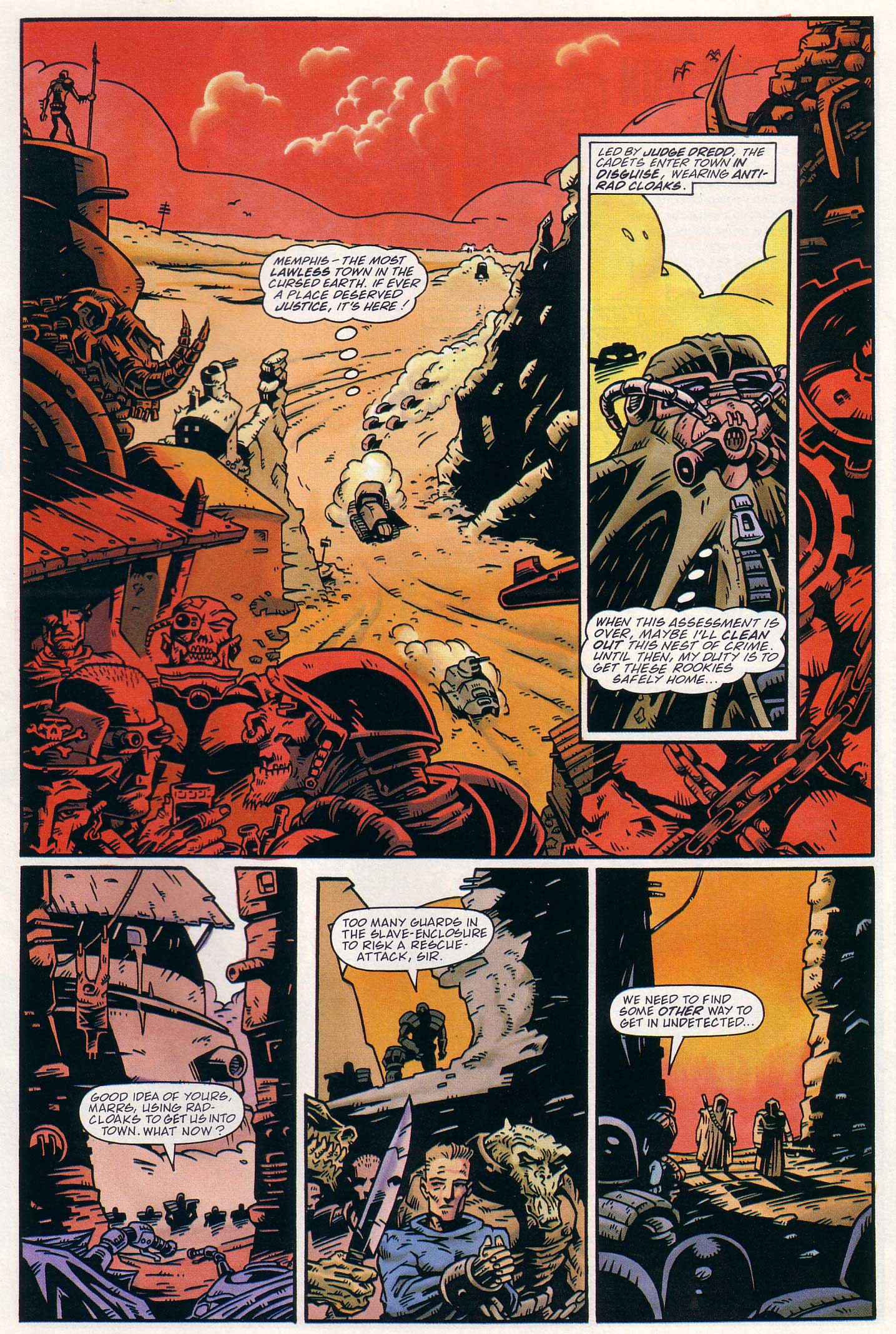 Read online Judge Dredd Lawman of the Future comic -  Issue #21 - 4