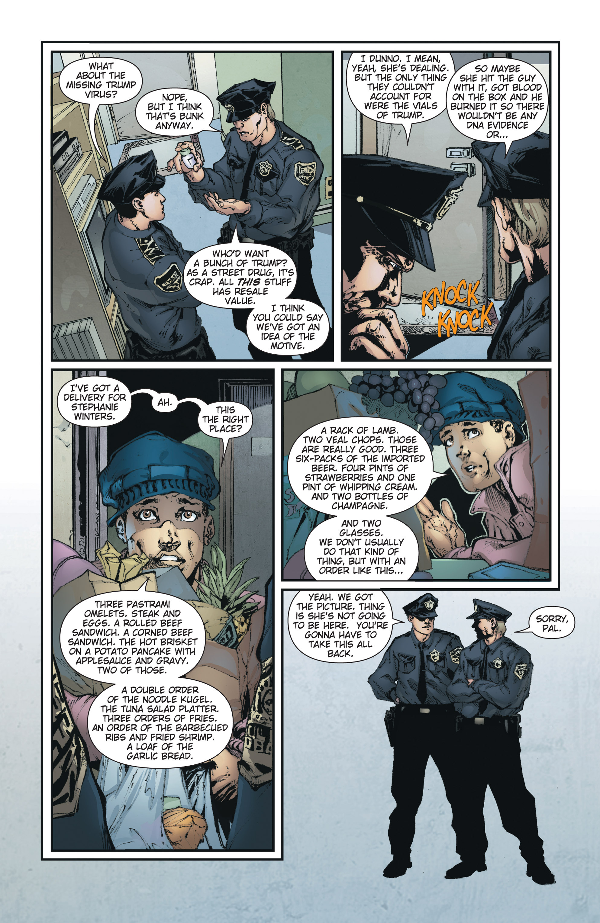 Read online George R.R. Martin's Wild Cards: The Hard Call comic -  Issue # _TPB (Part 1) - 16