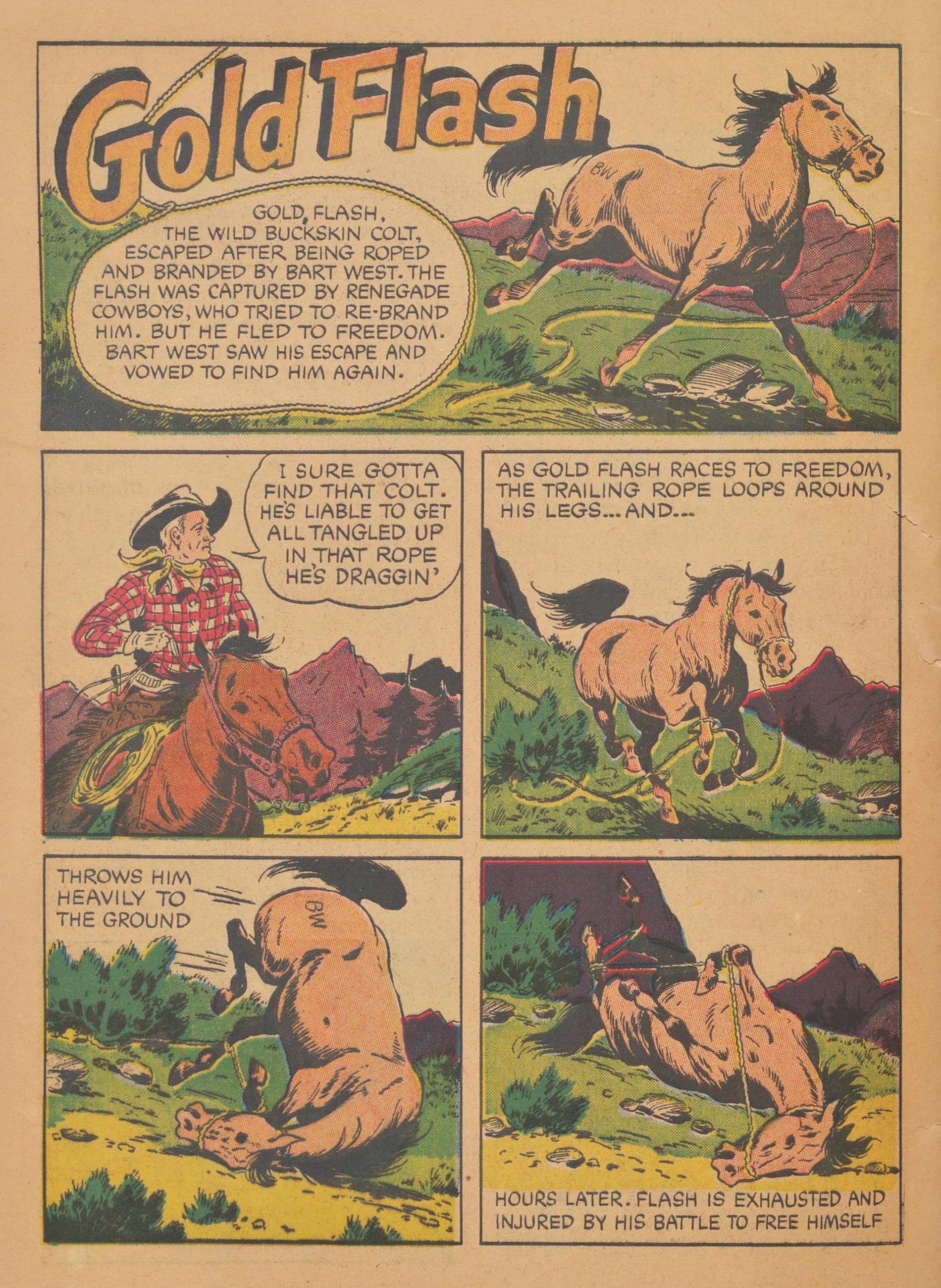 Read online Gene Autry Comics comic -  Issue #6 - 62