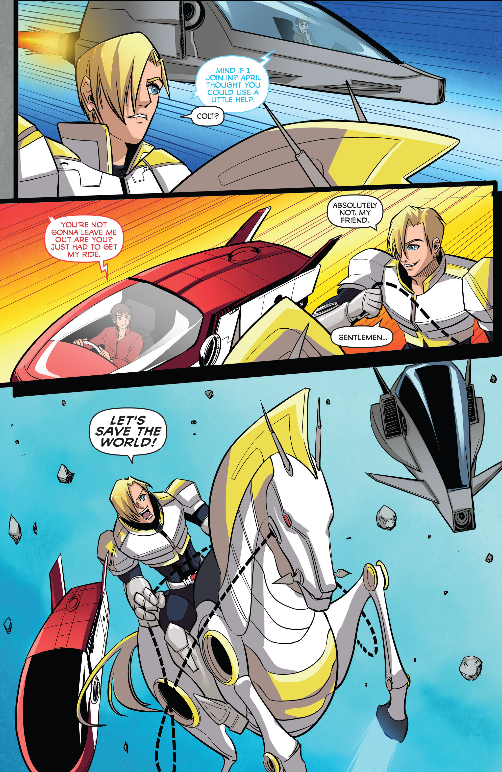 Read online Saber Rider and the Star Sheriffs comic -  Issue #3 - 14