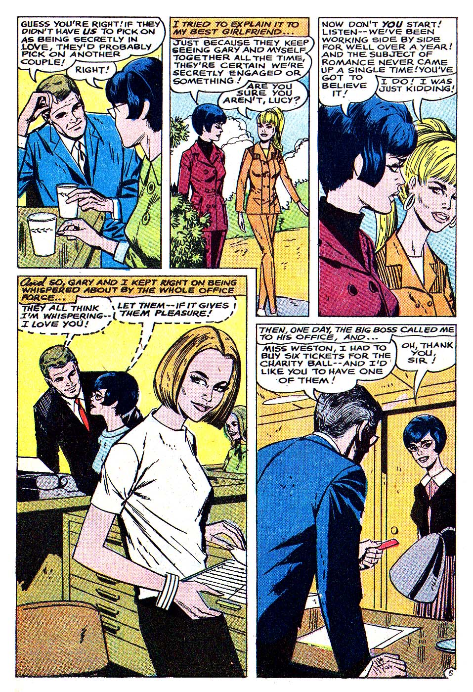 Read online Young Romance comic -  Issue #149 - 7