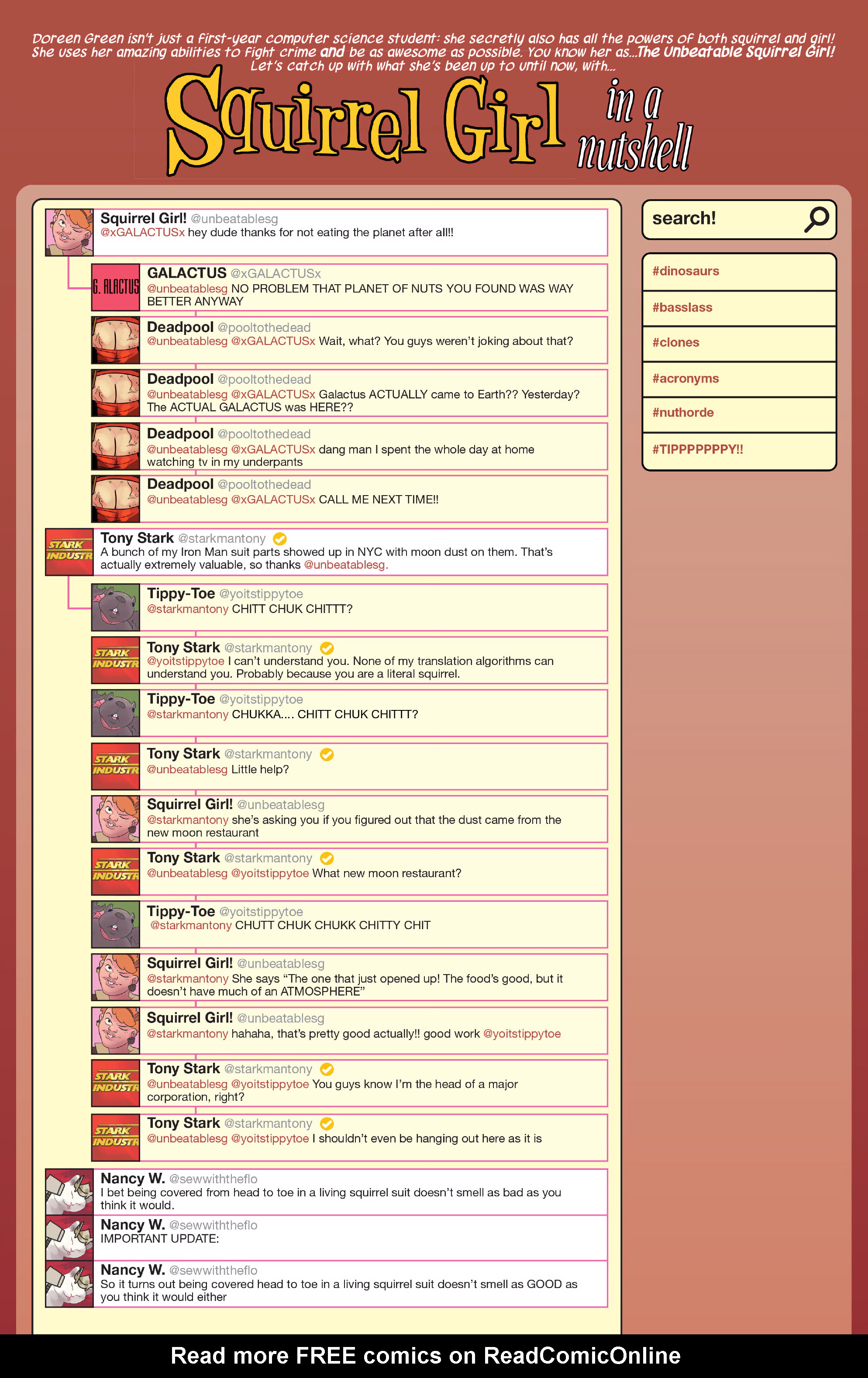 Read online The Unbeatable Squirrel Girl Omnibus comic -  Issue # TPB (Part 2) - 1