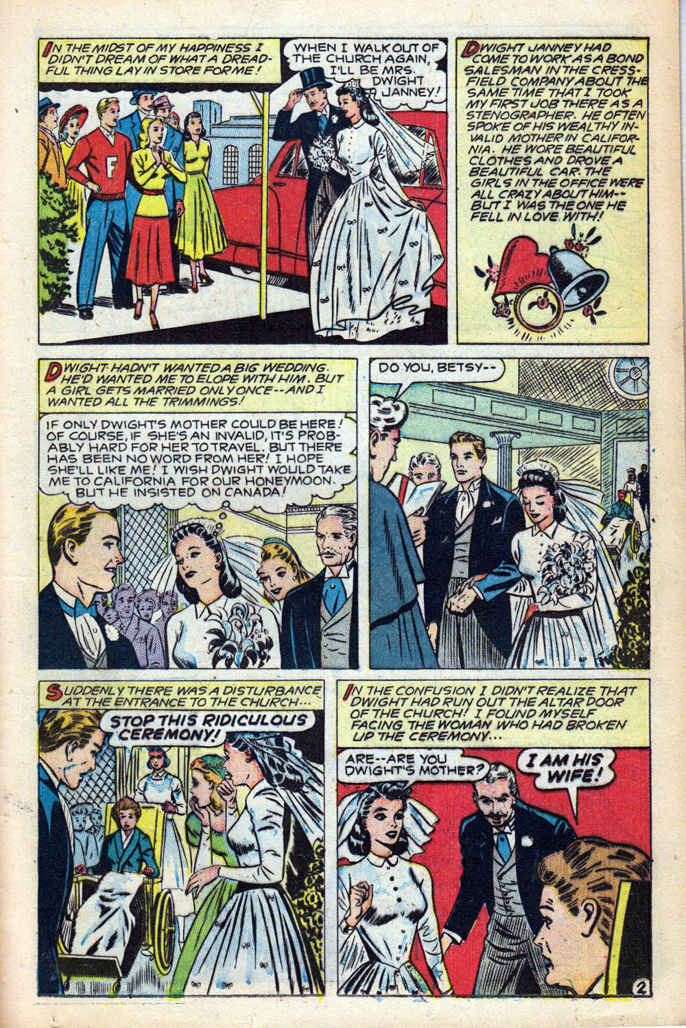 Read online Glamorous Romances comic -  Issue #44 - 37