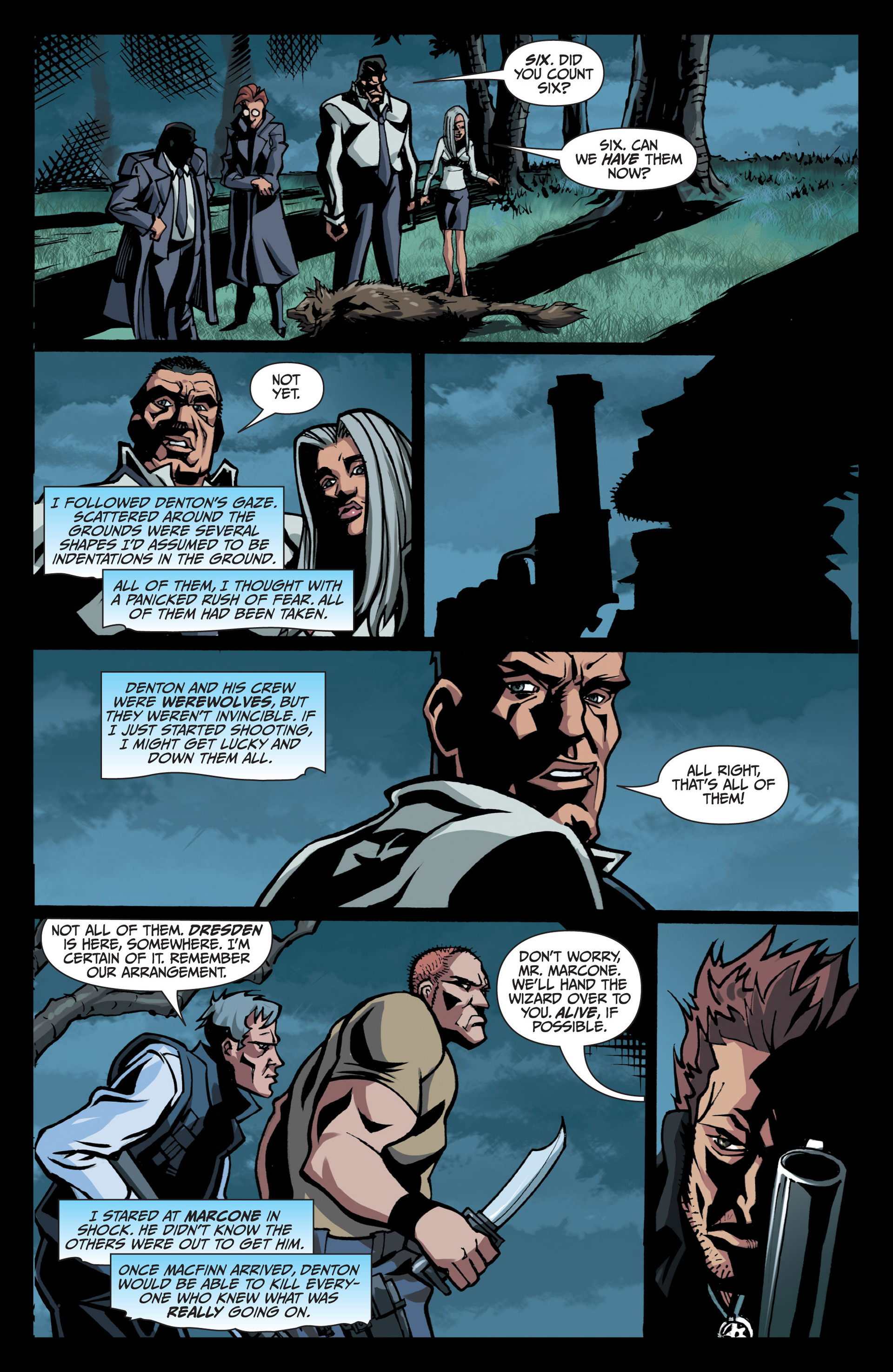Read online Jim Butcher's The Dresden Files: Fool Moon comic -  Issue #8 - 4