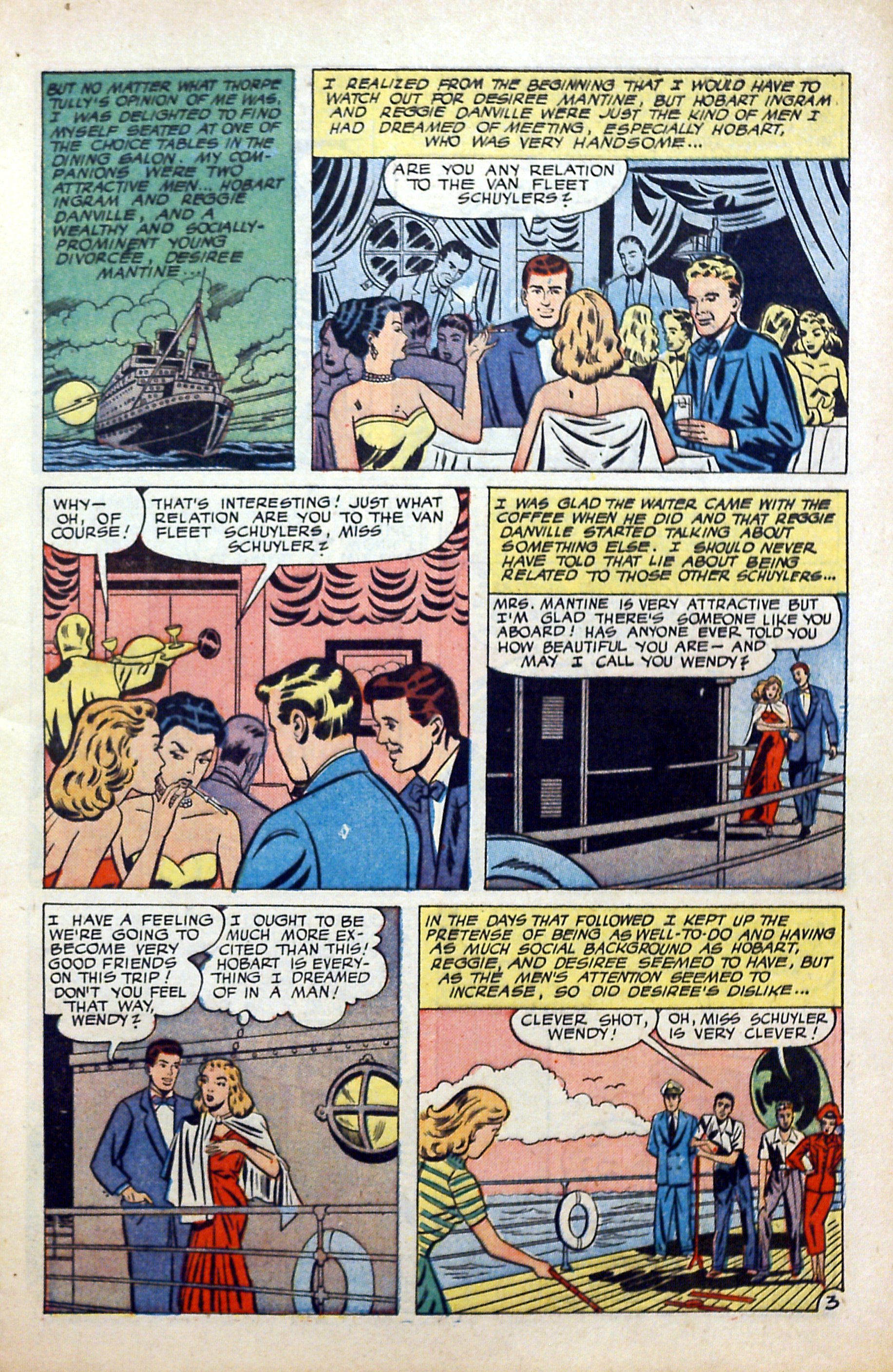 Read online Glamorous Romances comic -  Issue #53 - 5