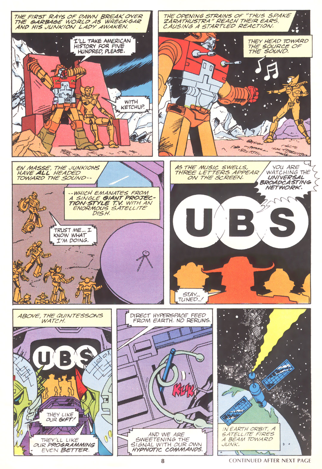 Read online The Transformers (UK) comic -  Issue #180 - 8