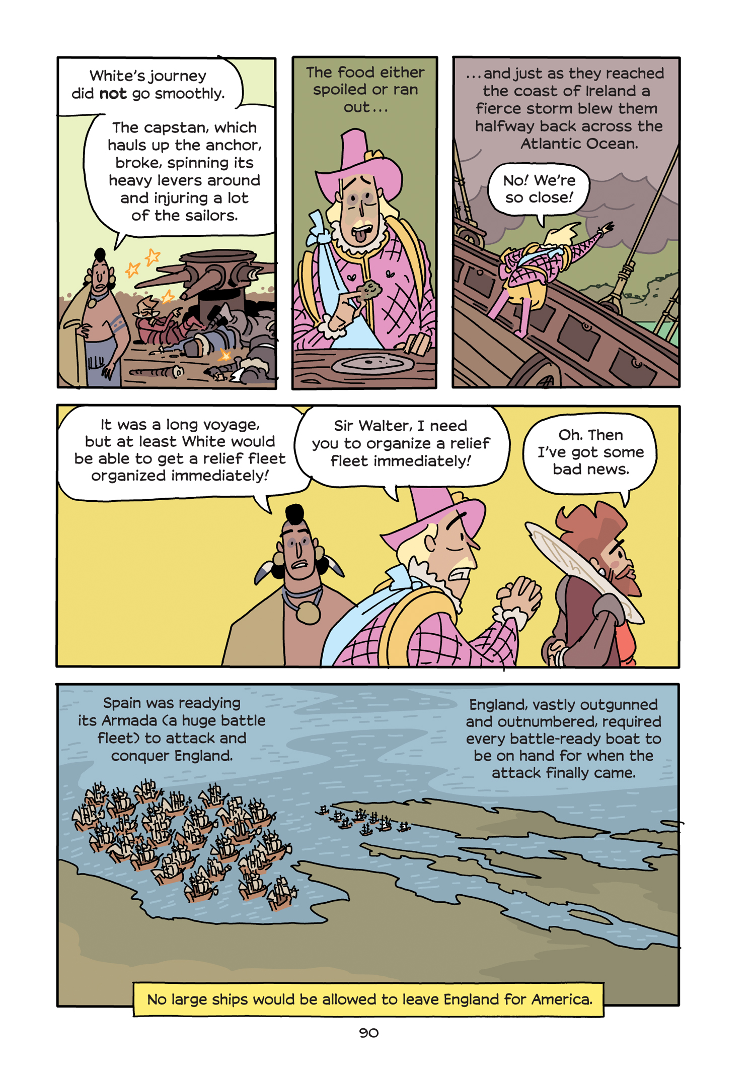 Read online History Comics comic -  Issue # The Roanoke Colony - Americas First Mystery - 95