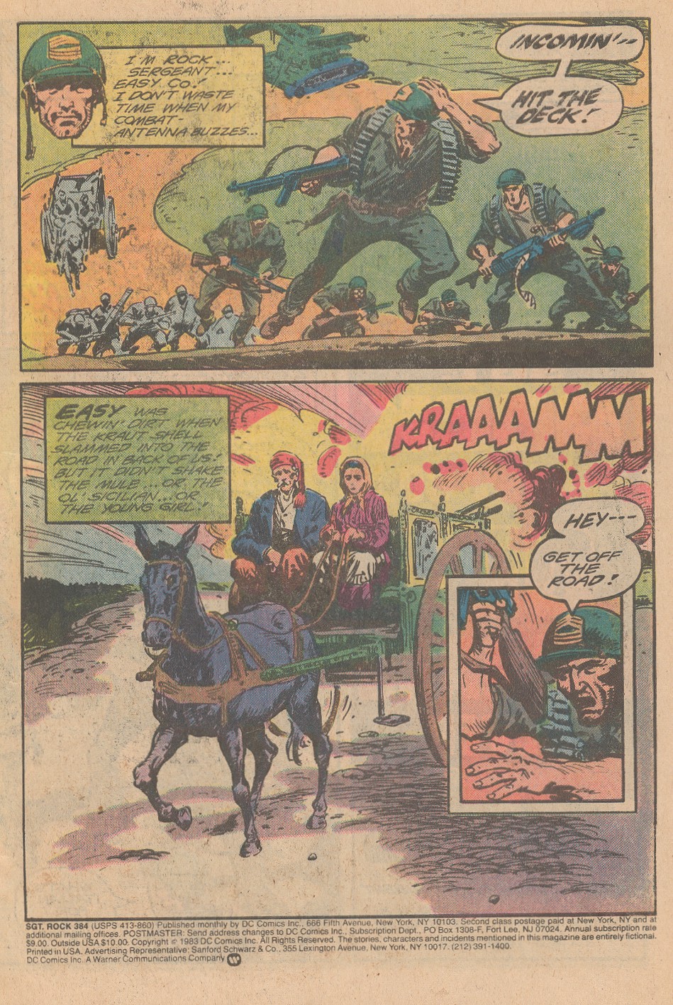 Read online Sgt. Rock comic -  Issue #384 - 2