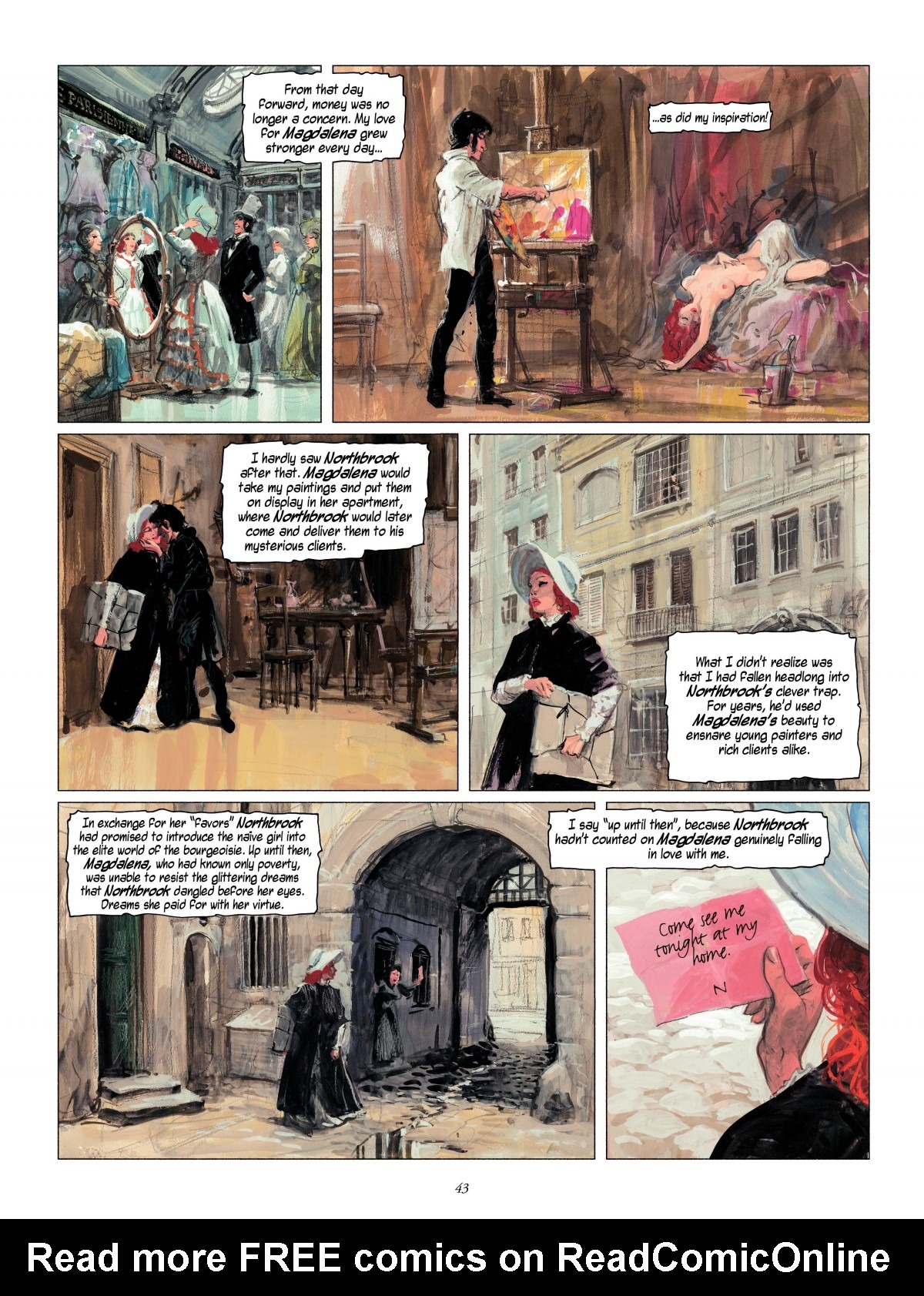 Read online The Revenge of Count Skarbek comic -  Issue #1 - 43
