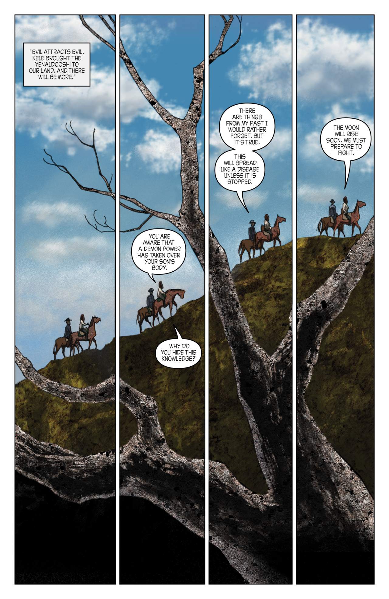 Read online John Carpenter's Night Terrors comic -  Issue # Black Sparrow - 53