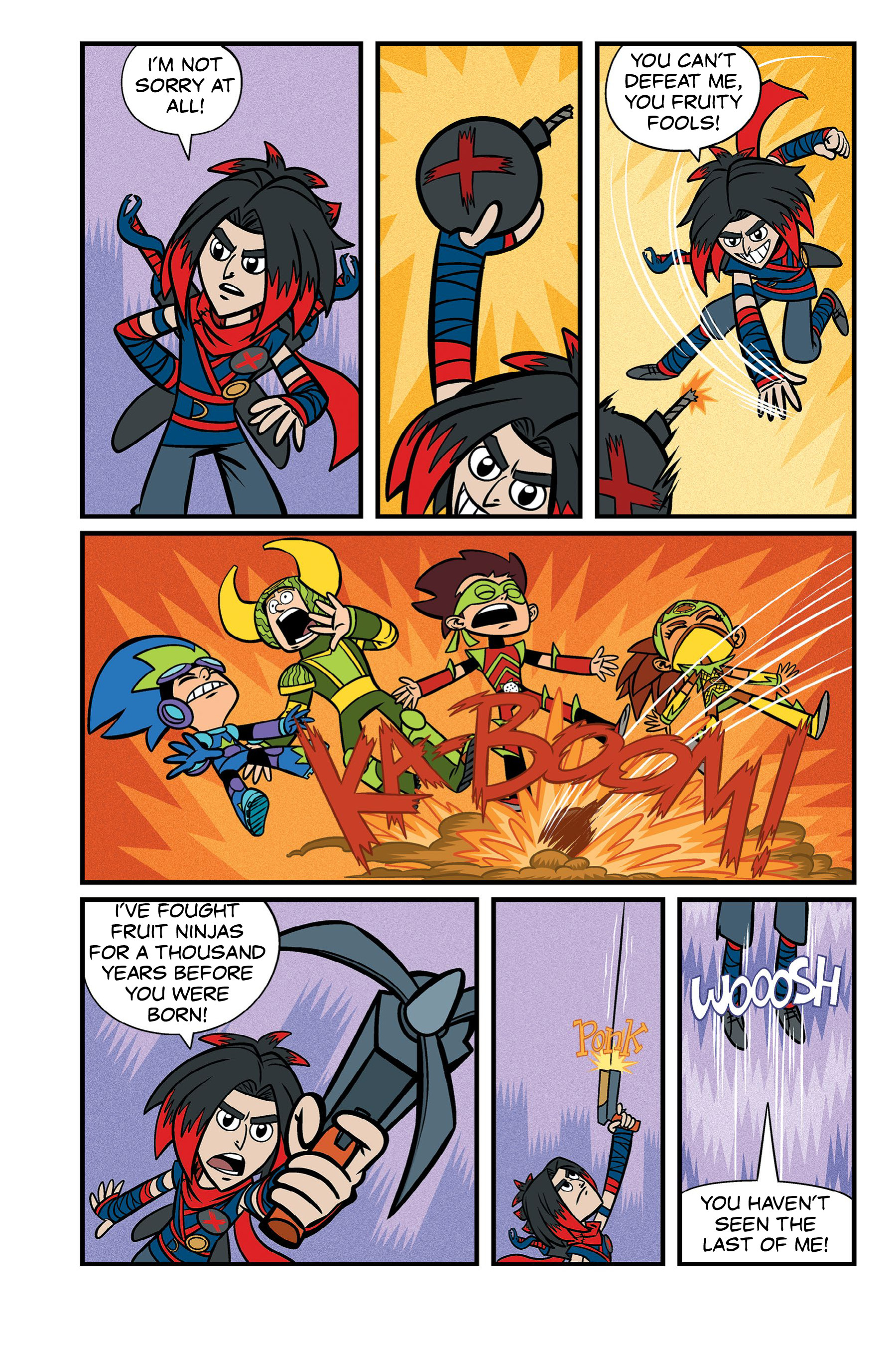 Read online Fruit Ninja: Frenzy Force comic -  Issue # TPB - 70