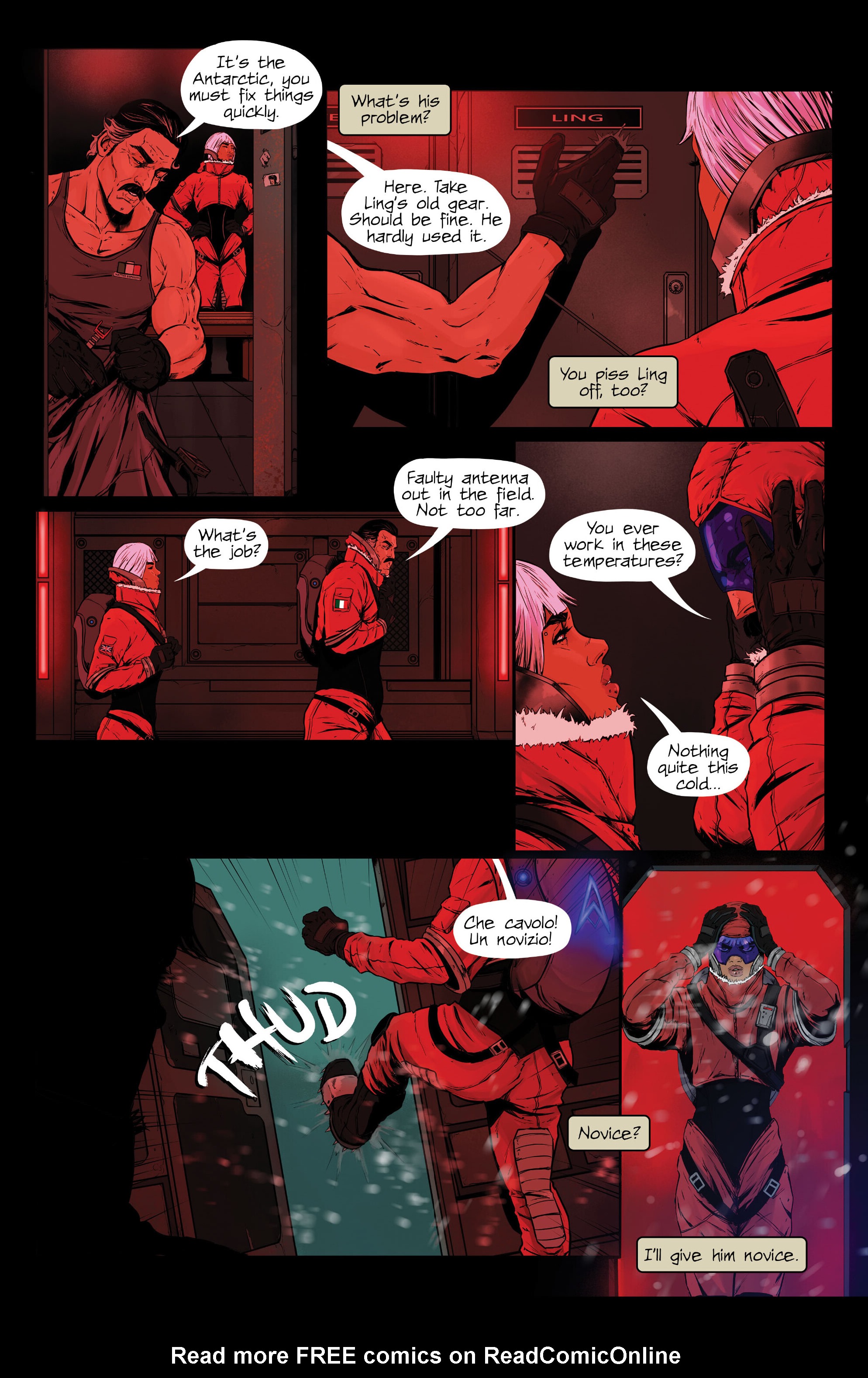 Read online Antarctica comic -  Issue #1 - 21