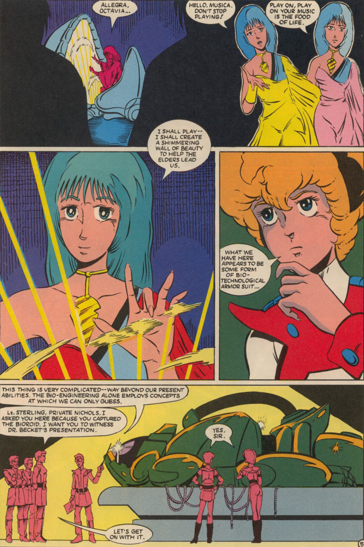Read online Robotech Masters comic -  Issue #8 - 7