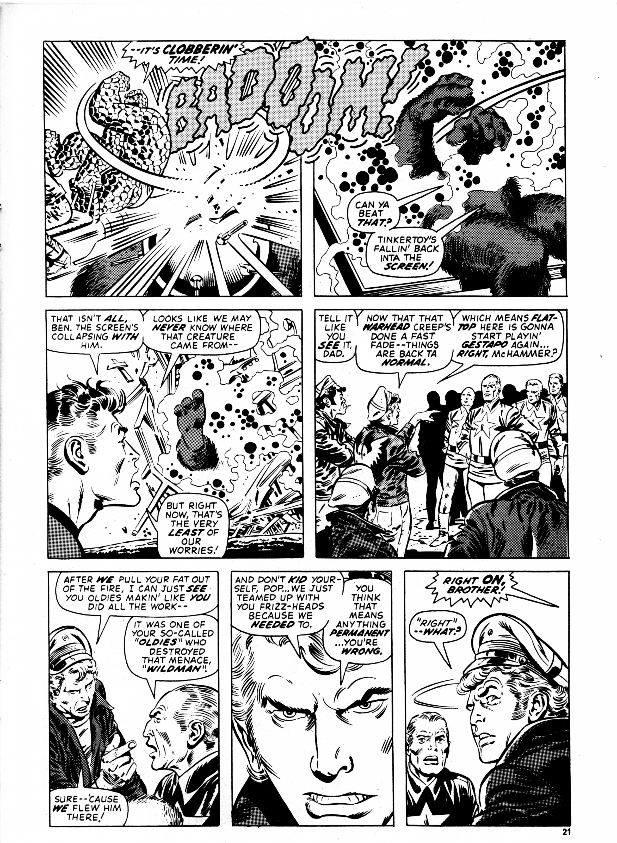 Read online Fantastic Four (1982) comic -  Issue #5 - 21