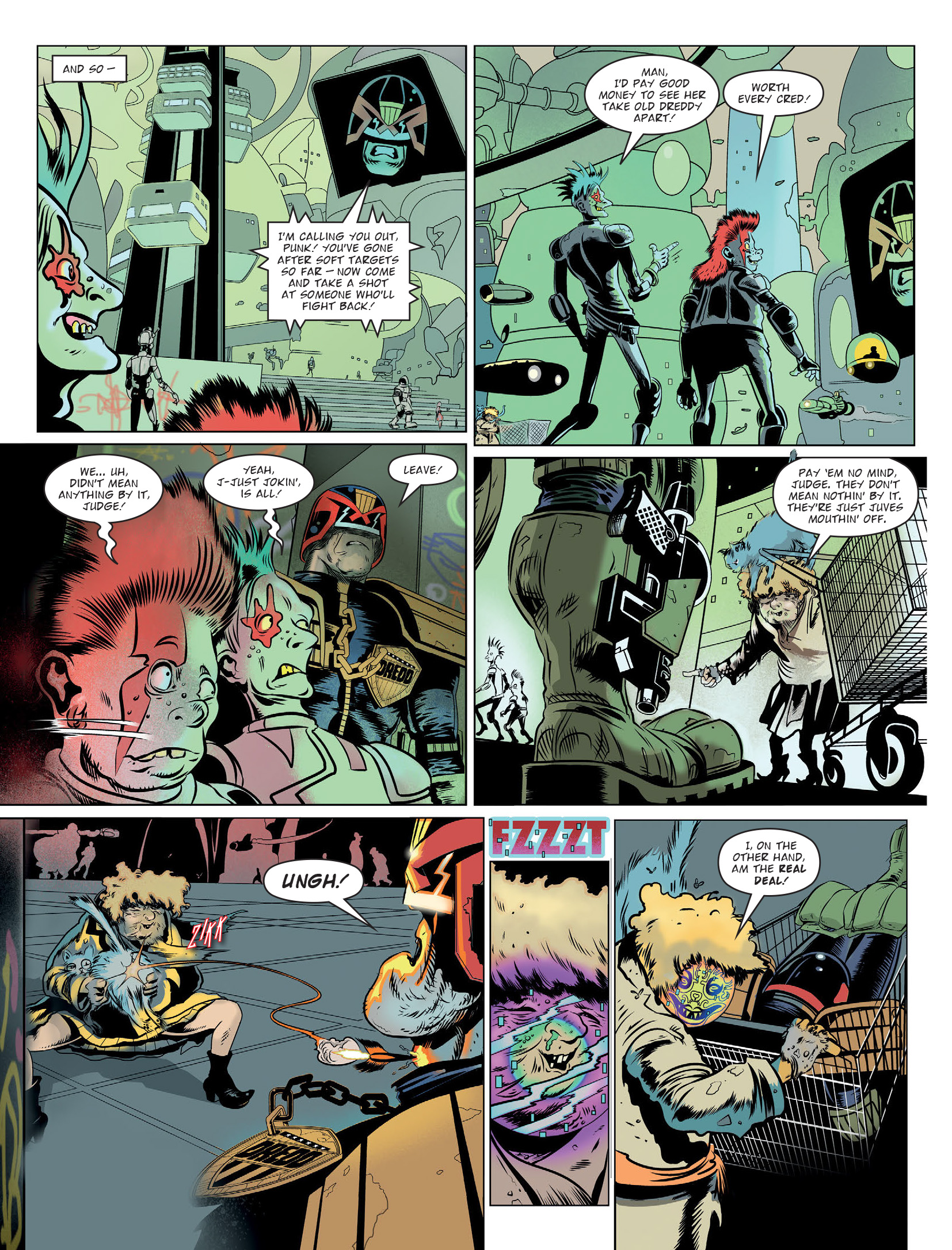 Read online Judge Dredd Megazine (Vol. 5) comic -  Issue #458 - 6