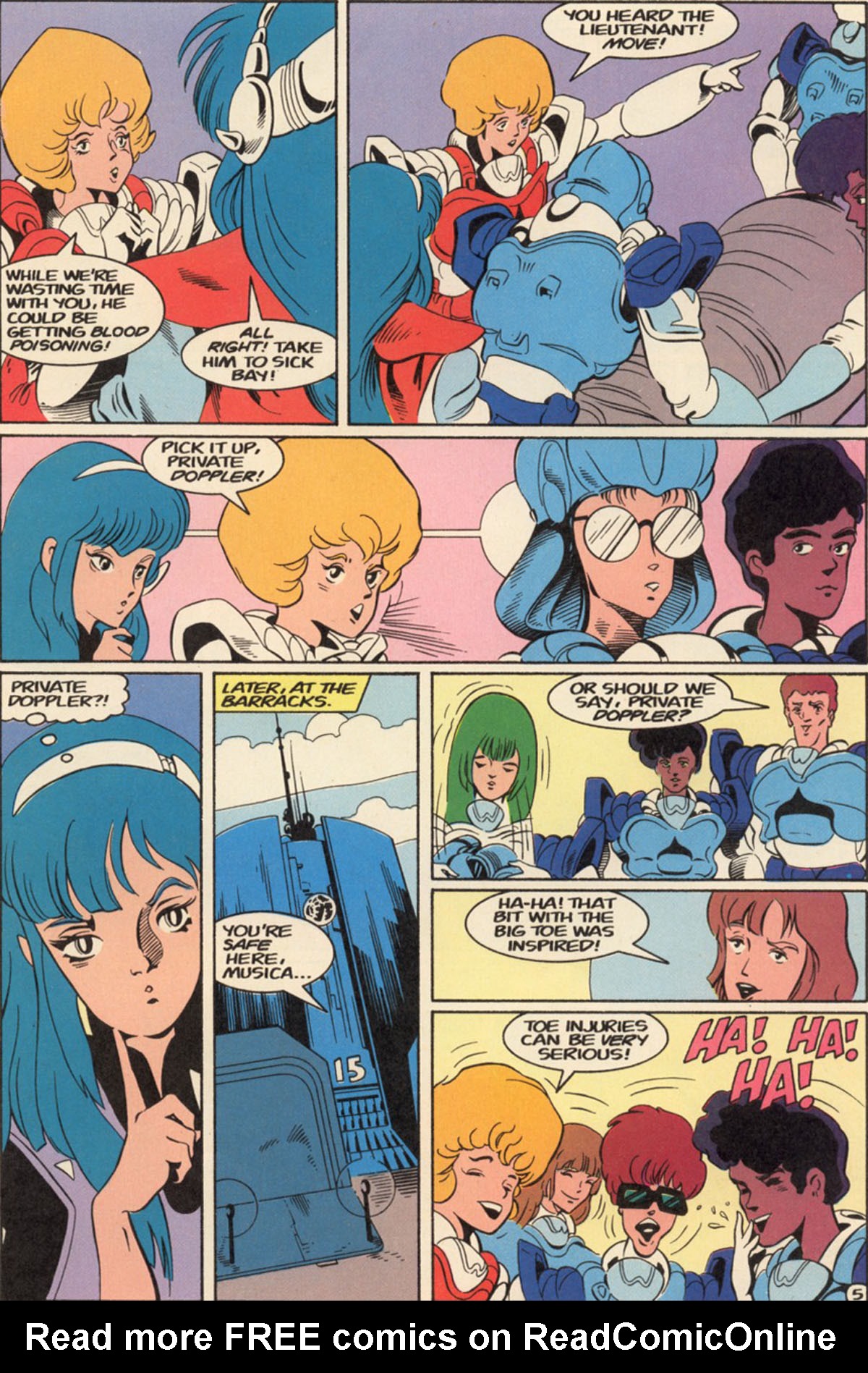Read online Robotech Masters comic -  Issue #20 - 7