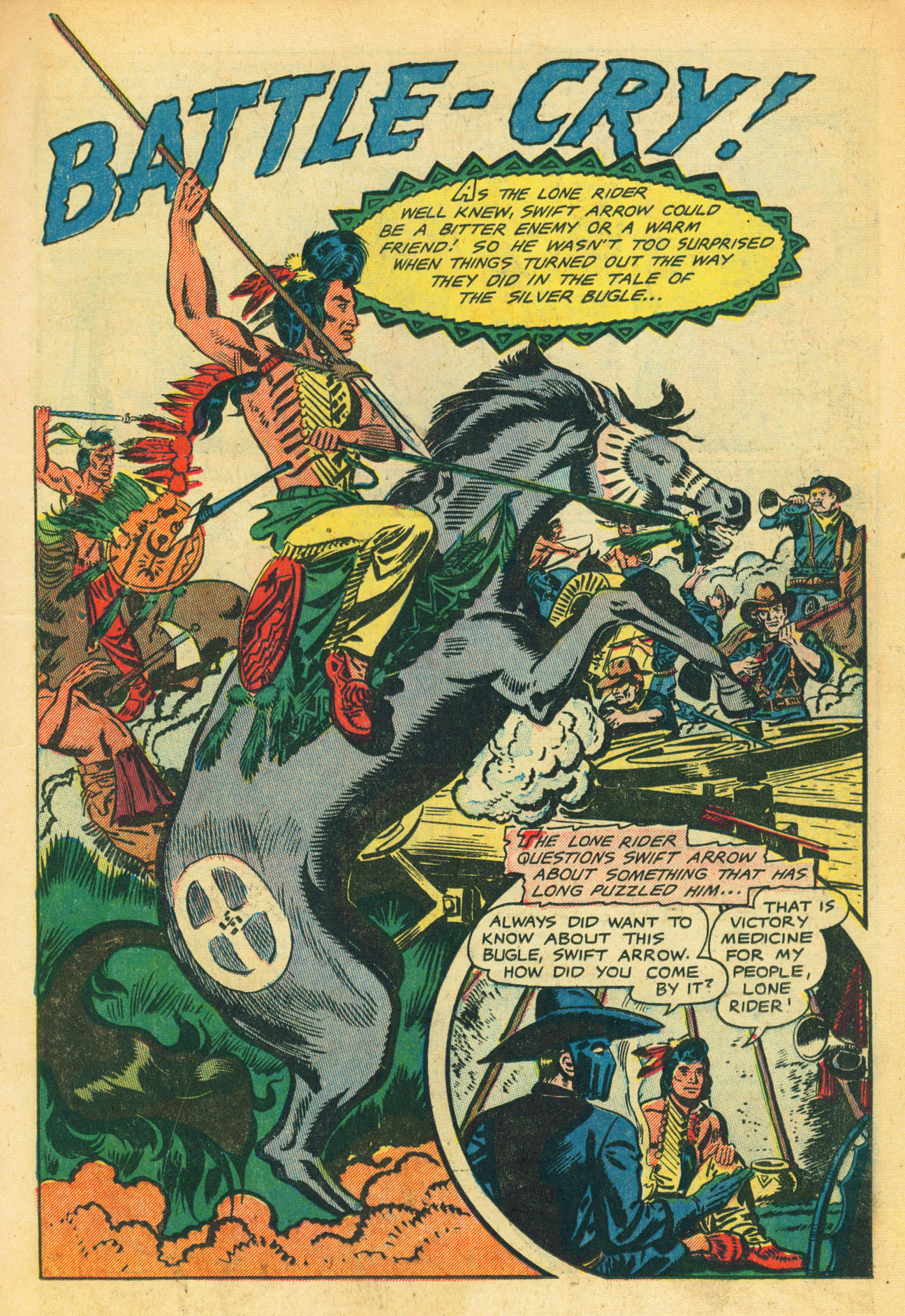 Read online The Lone Rider comic -  Issue #10 - 11