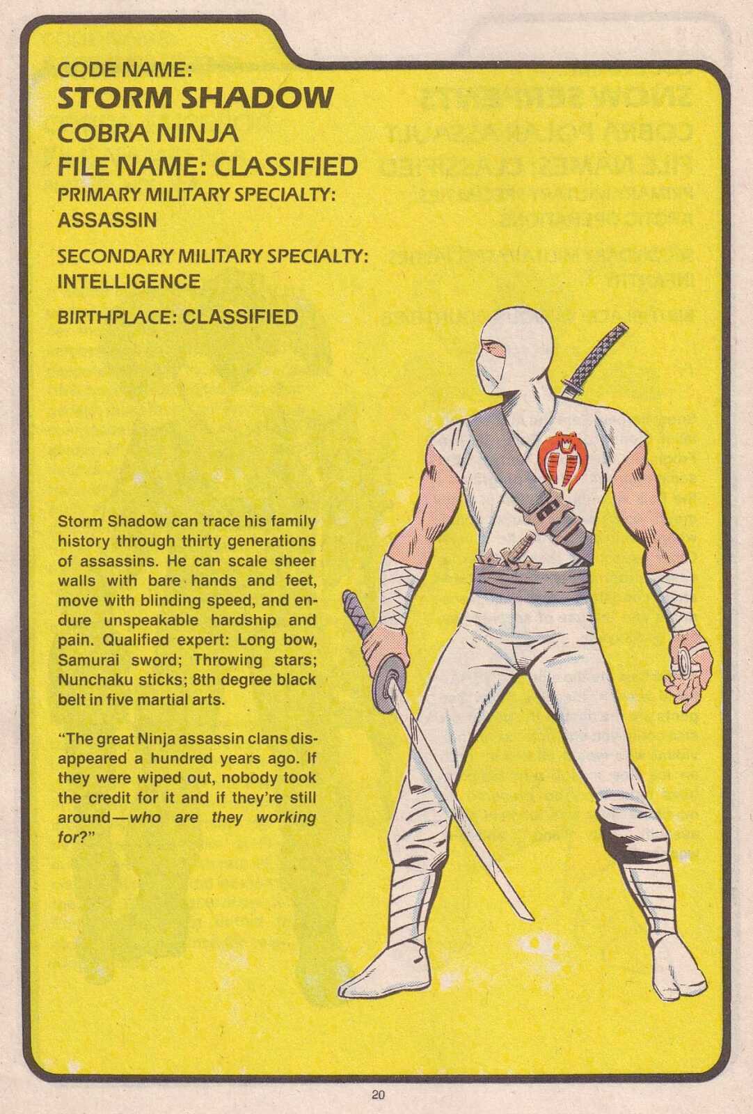 Read online The G.I. Joe Order of Battle comic -  Issue #3 - 23