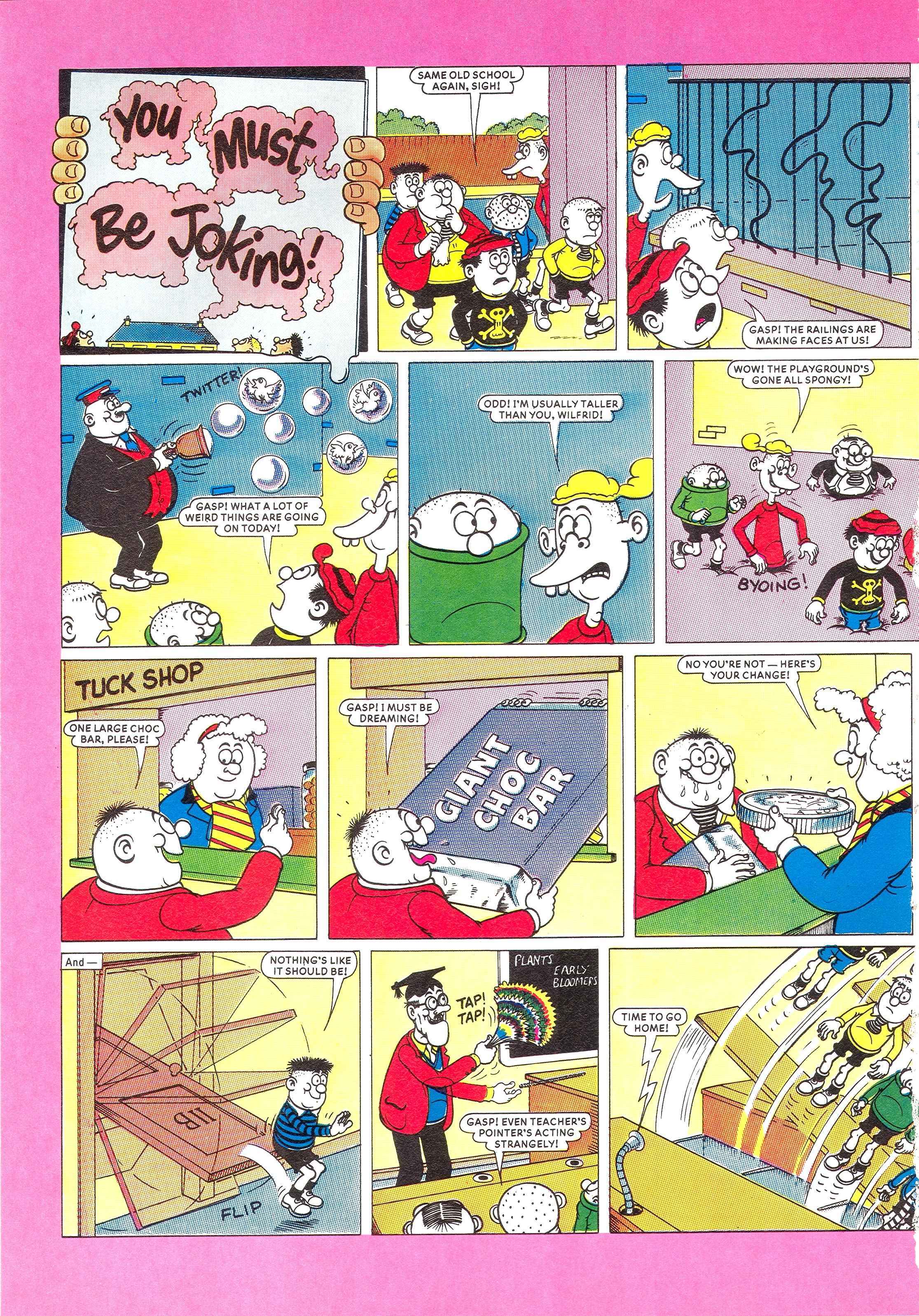 Read online Bash Street Kids comic -  Issue #1993 - 84