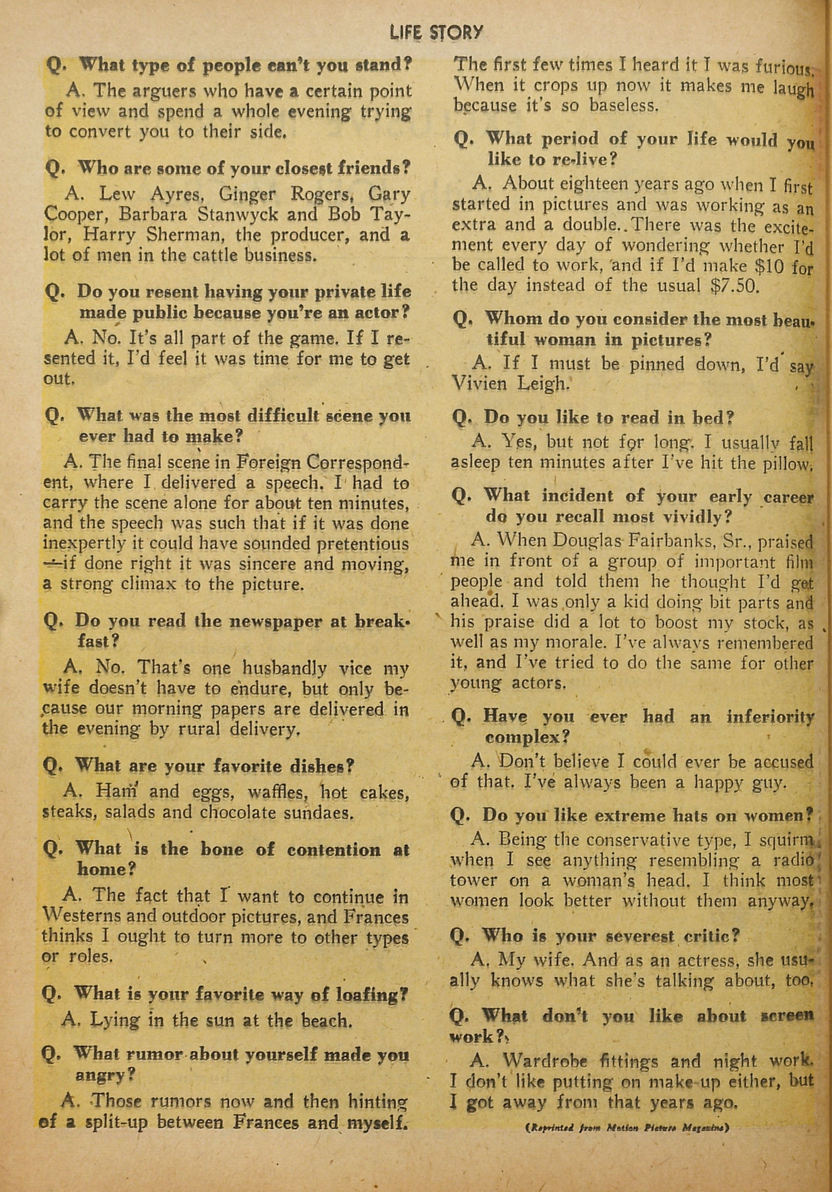 Read online Life Story comic -  Issue #8 - 40