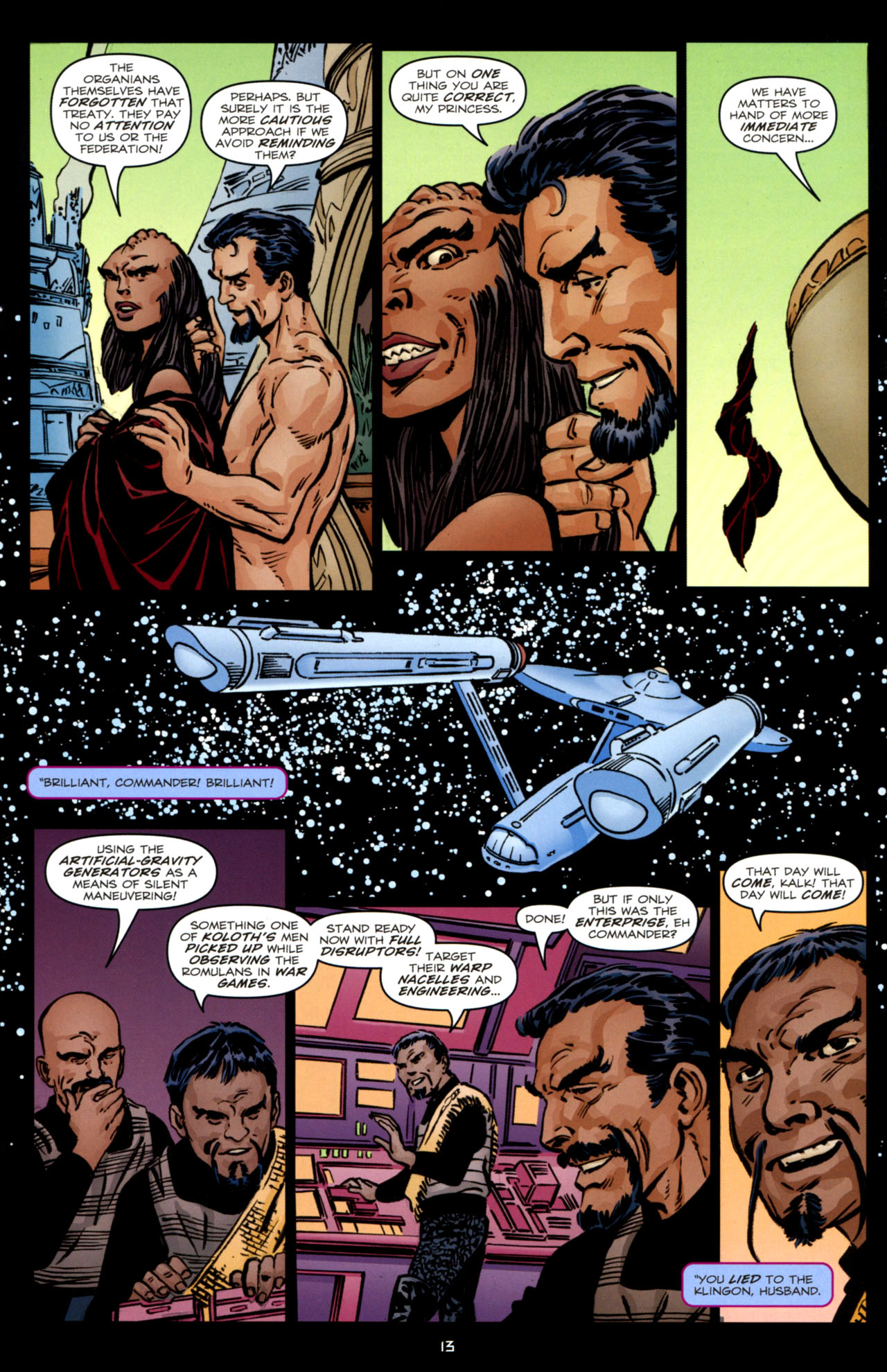 Read online Star Trek: Romulans Schism comic -  Issue #1 - 13