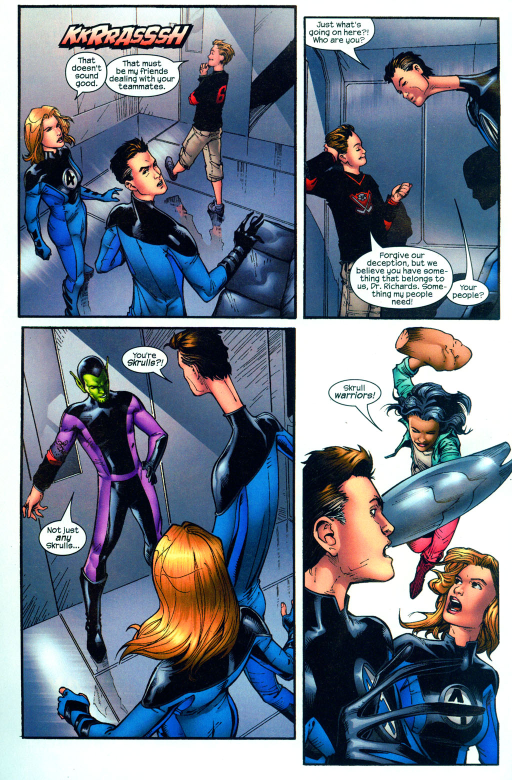 Read online Marvel Adventures Fantastic Four comic -  Issue #1 - 15