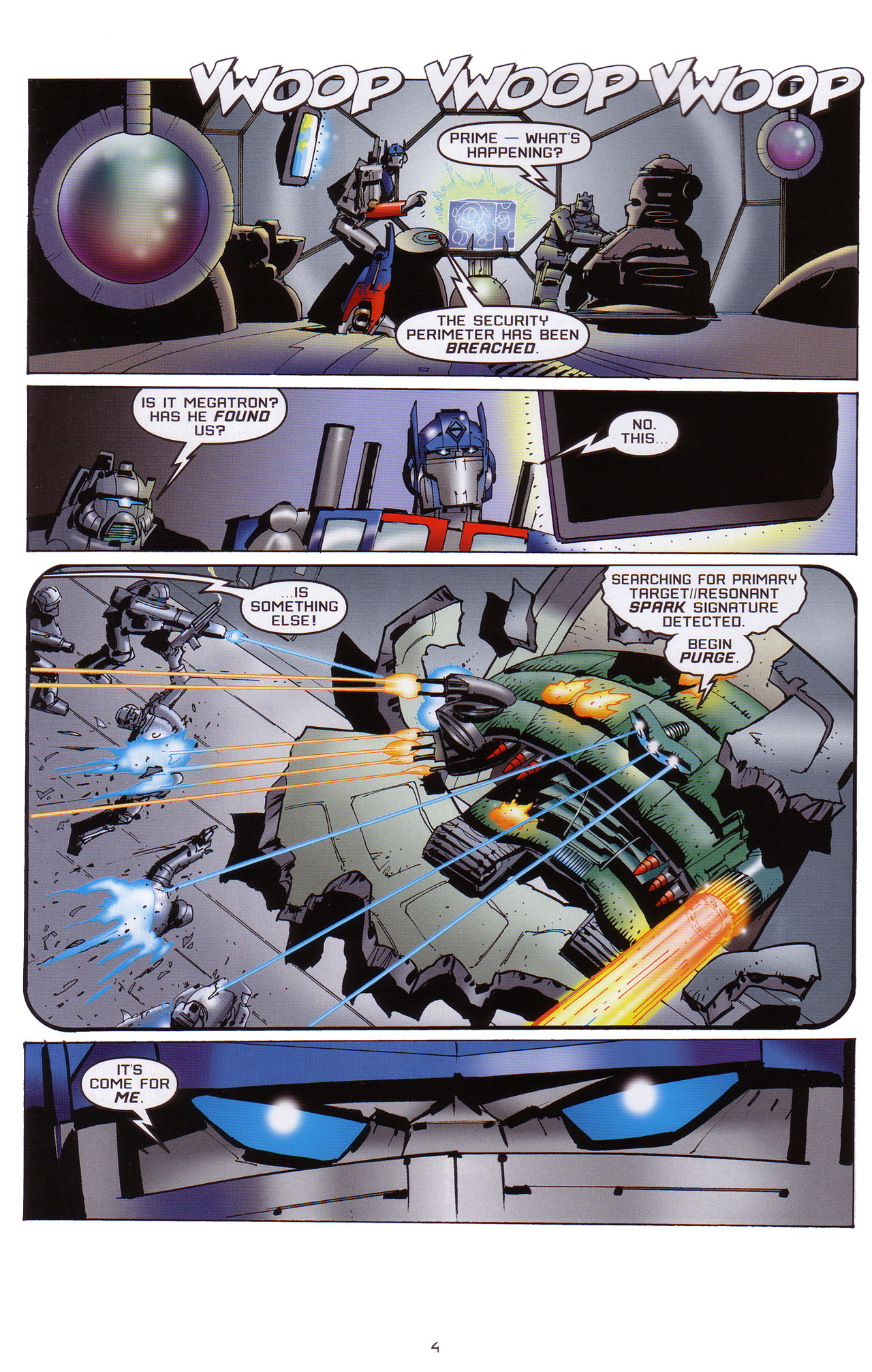 Read online Transformers: Saga of the Allspark comic -  Issue #1 - 5