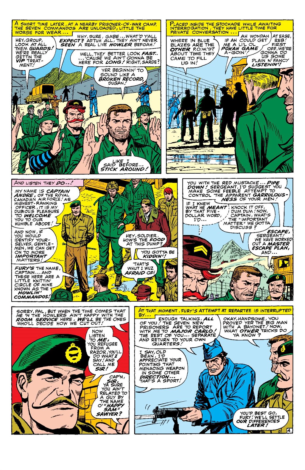Read online Sgt. Fury Epic Collection: The Howling Commandos comic -  Issue #Sgt. Fury Epic Collection Berlin Breakout (Part 3) - 42
