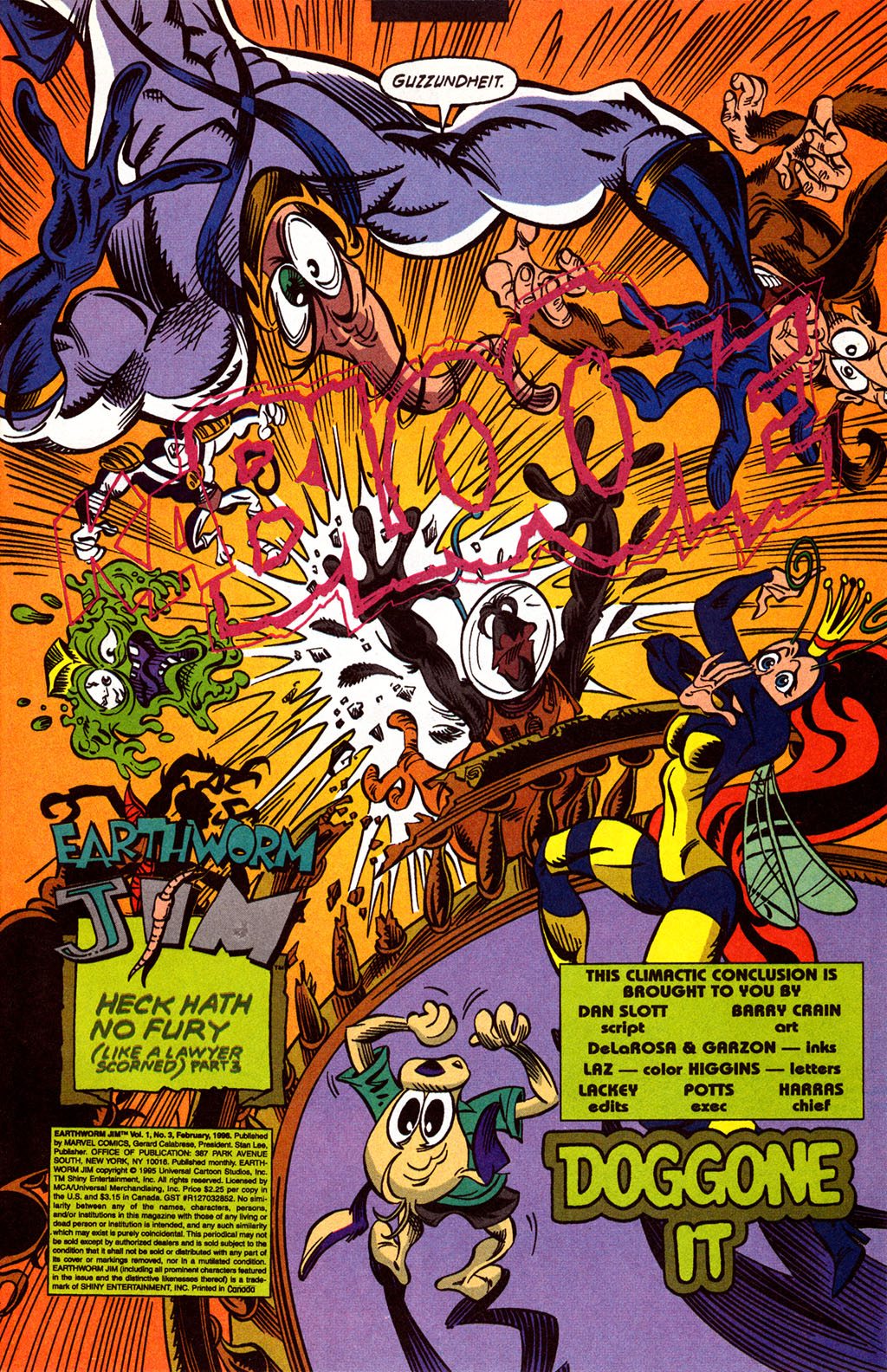 Read online Earthworm Jim comic -  Issue #3 - 4