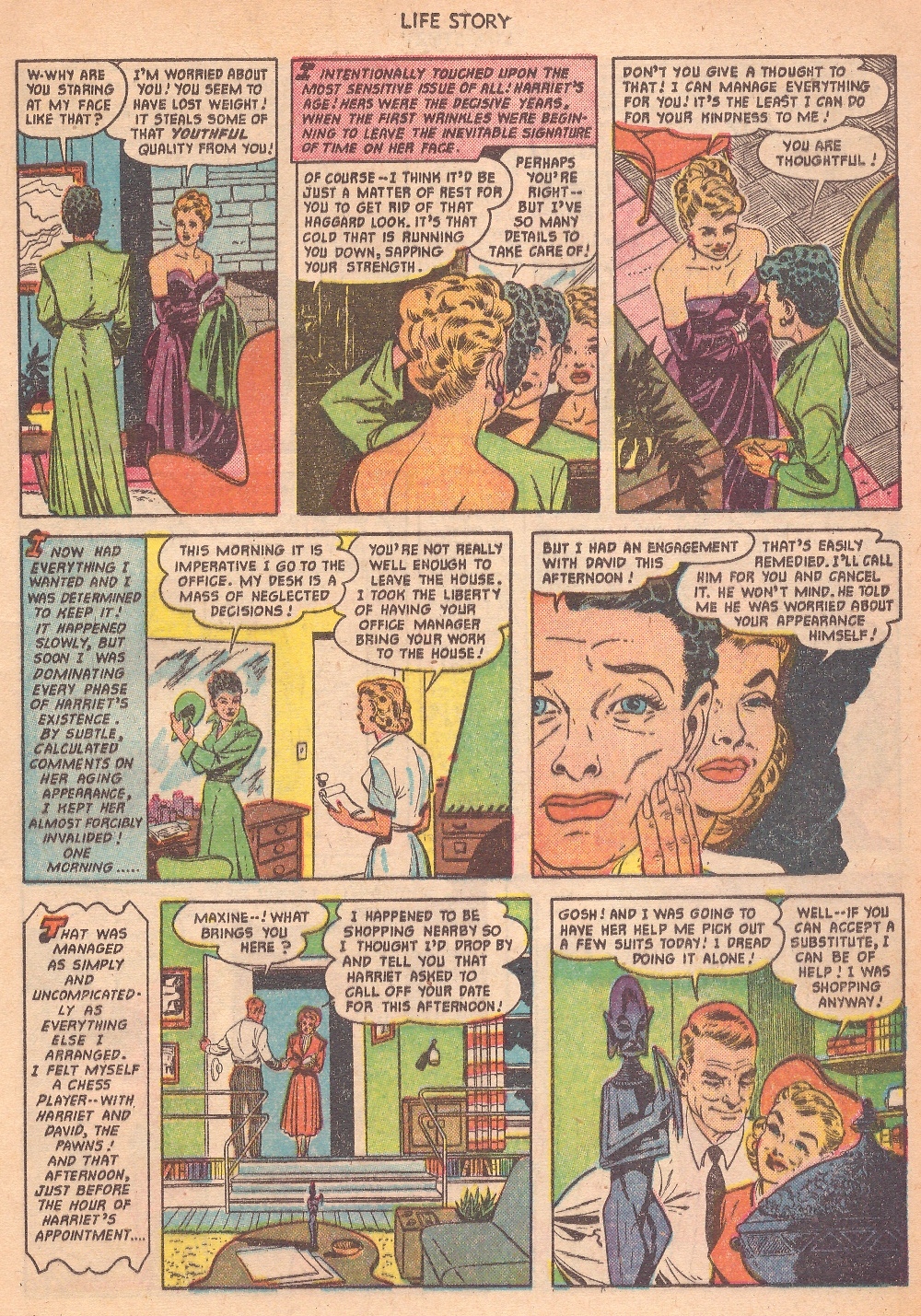 Read online Life Story comic -  Issue #30 - 6