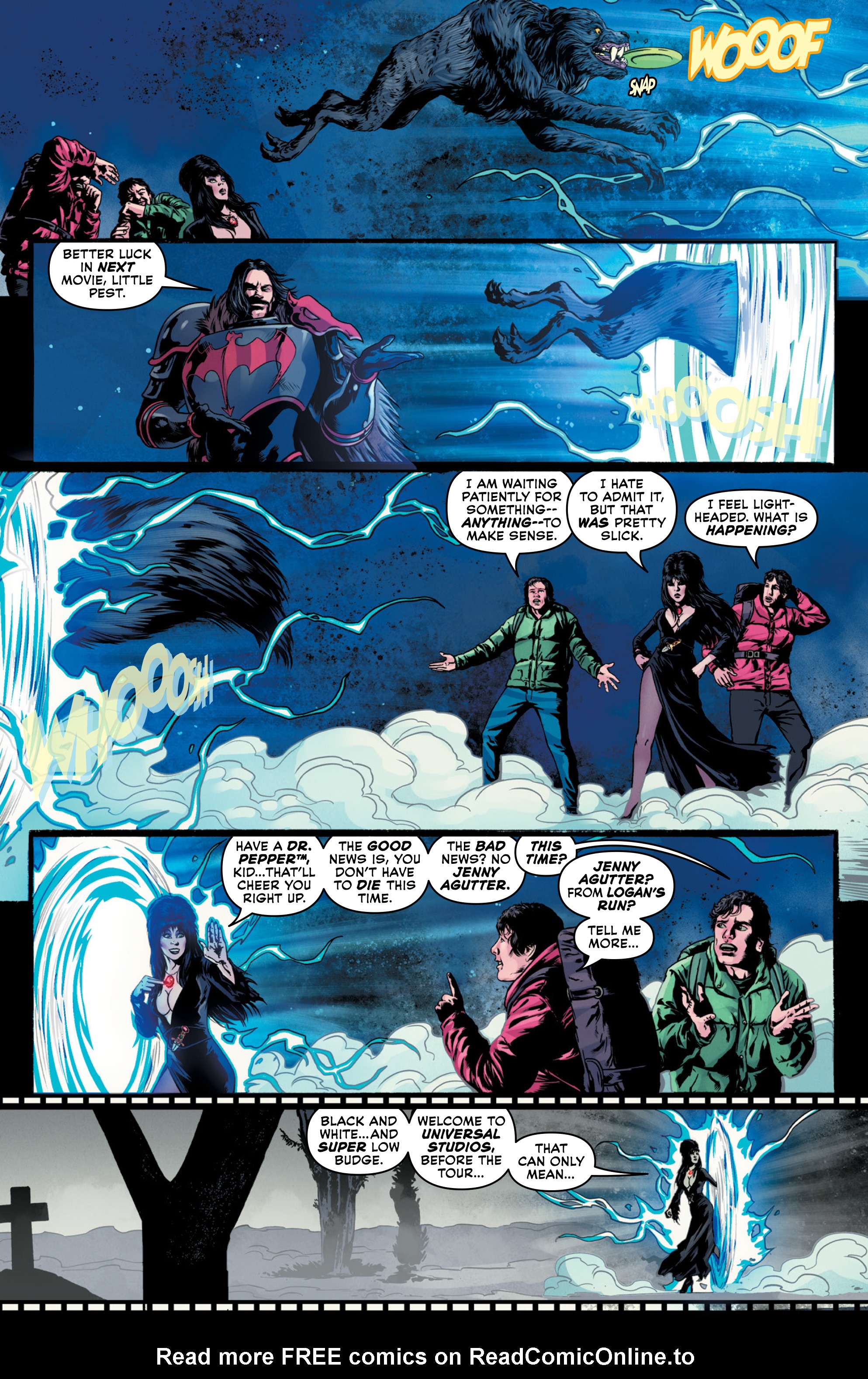 Read online Elvira in Monsterland comic -  Issue #3 - 8