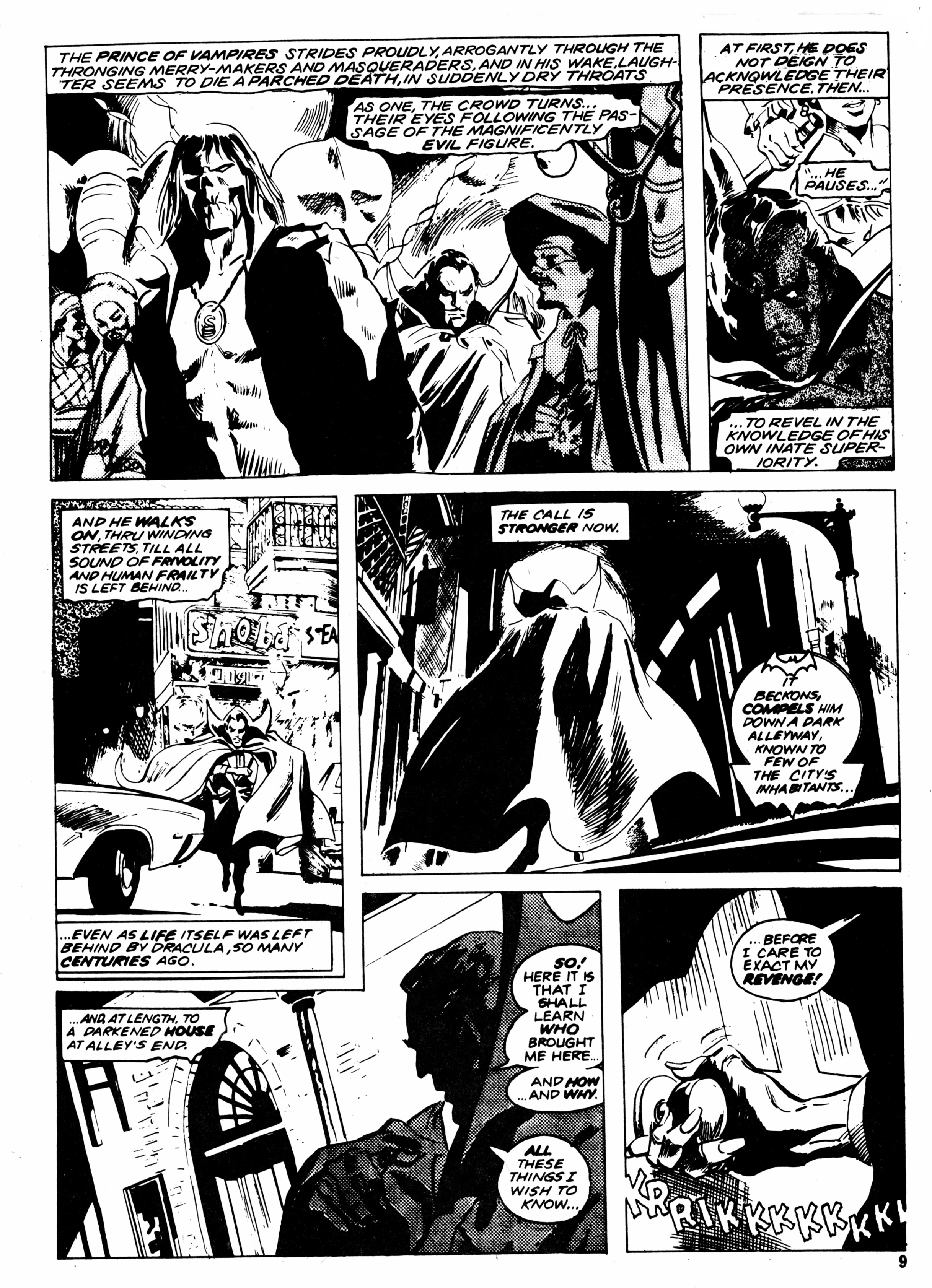 Read online Dracula Lives (1974) comic -  Issue #26 - 9