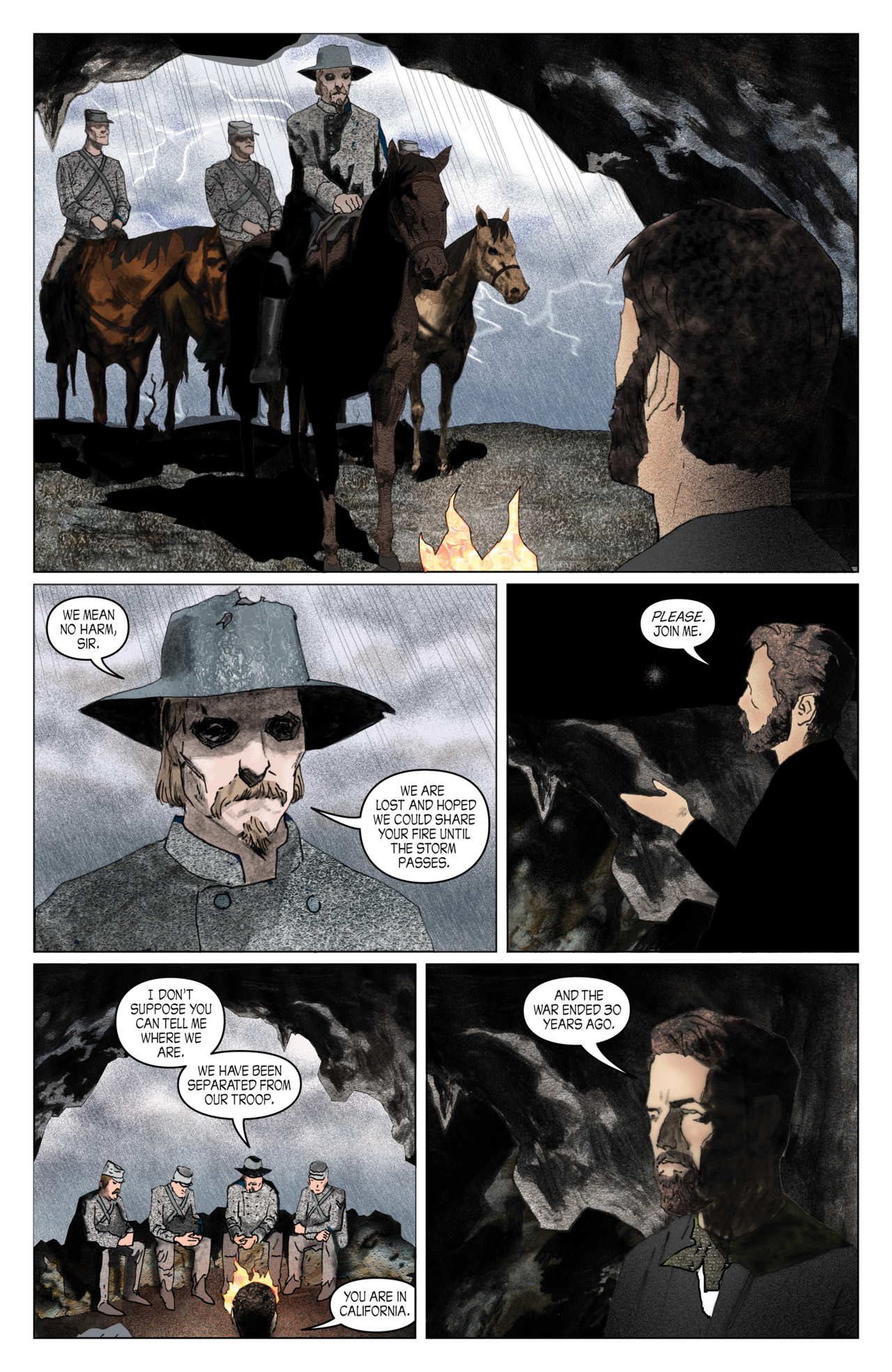 Read online John Carpenter's Night Terrors comic -  Issue # Black Sparrow - 40