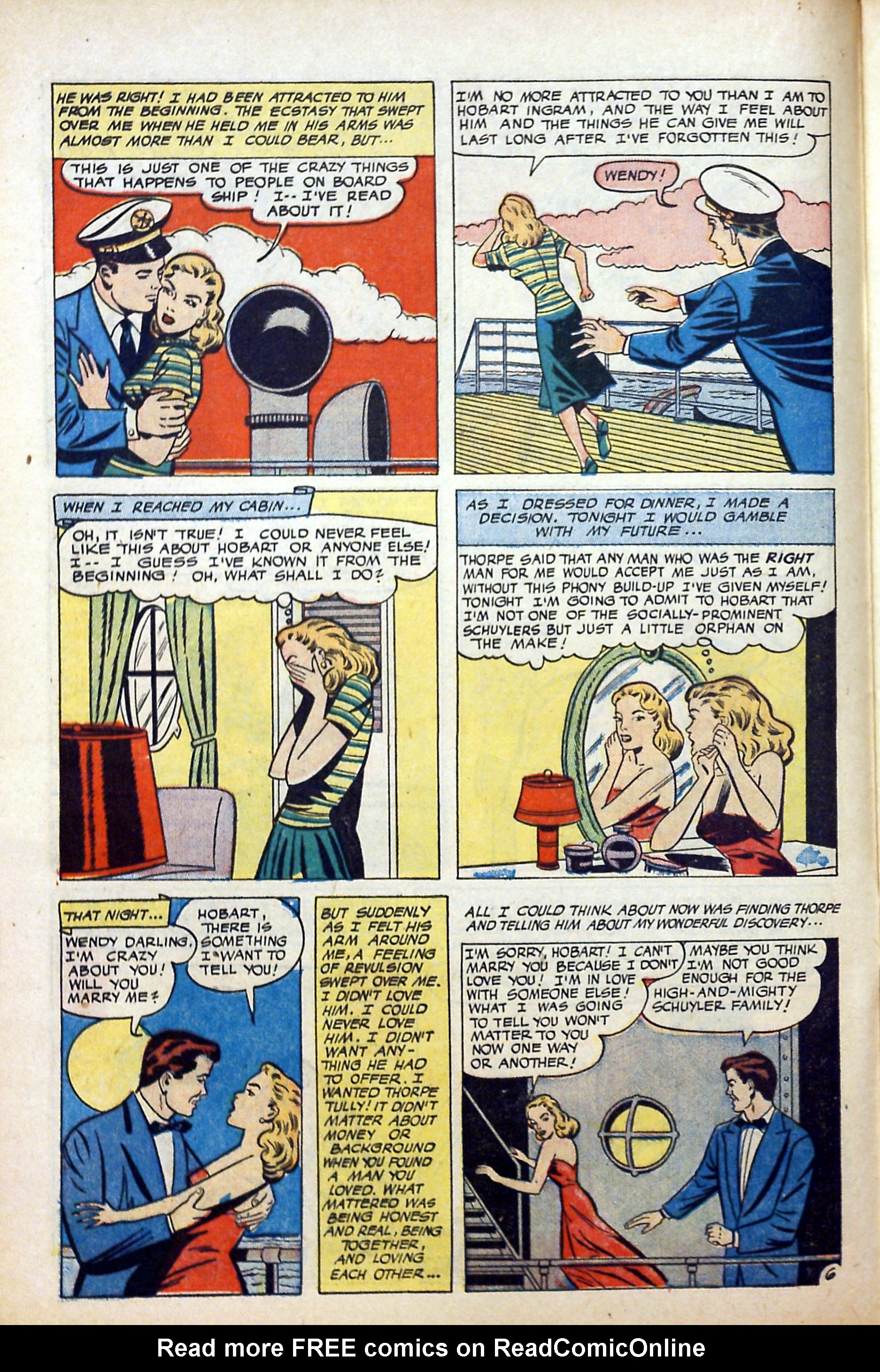 Read online Glamorous Romances comic -  Issue #53 - 8