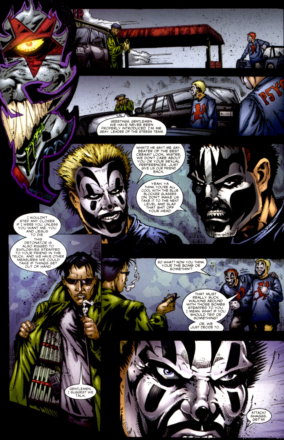 Read online Insane Clown Posse: The Pendulum comic -  Issue #8 - 9